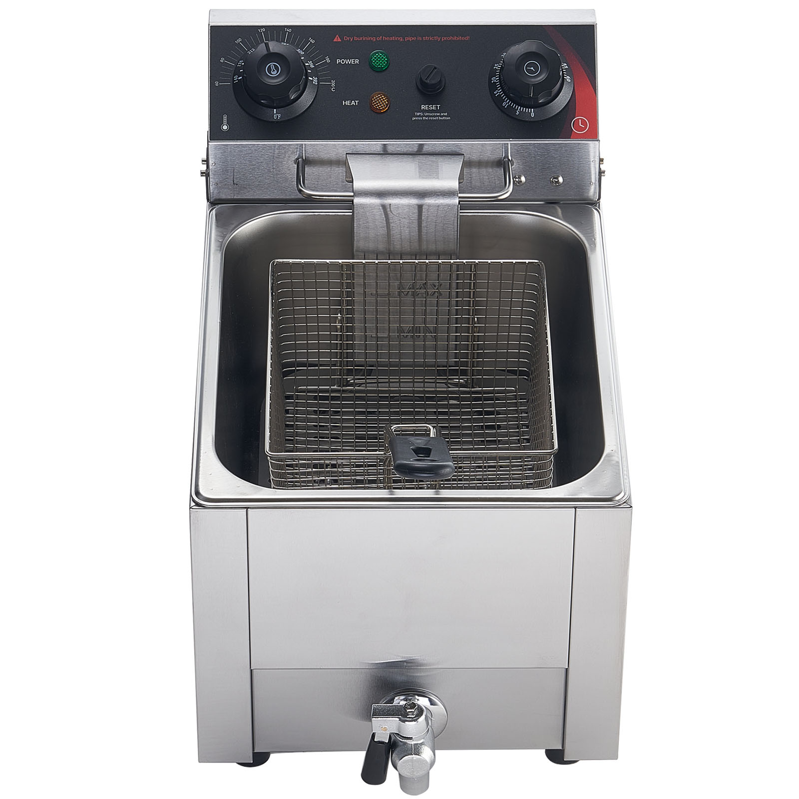 VEVOR SCDGDZGSJKLY18587V1 Commercial-Deep-Fryers - View #8