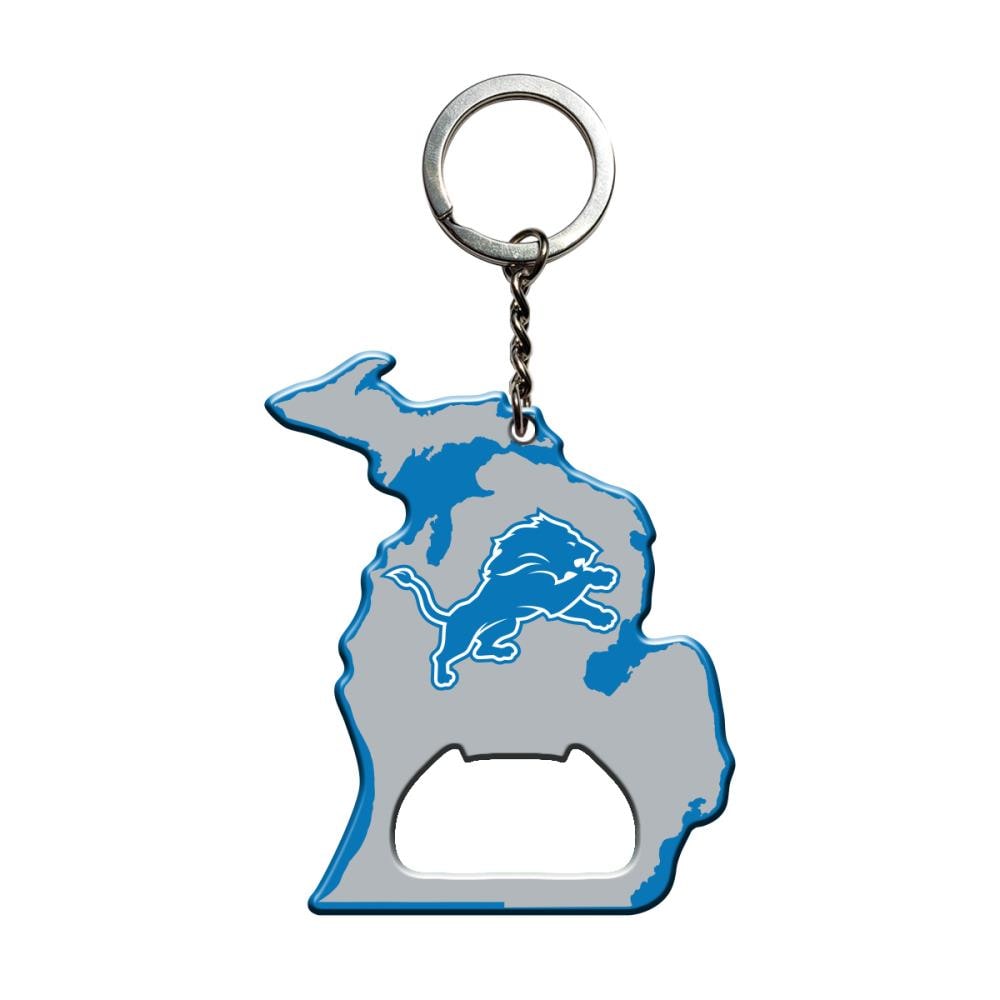 Detroit Lions Lanyard Keychain