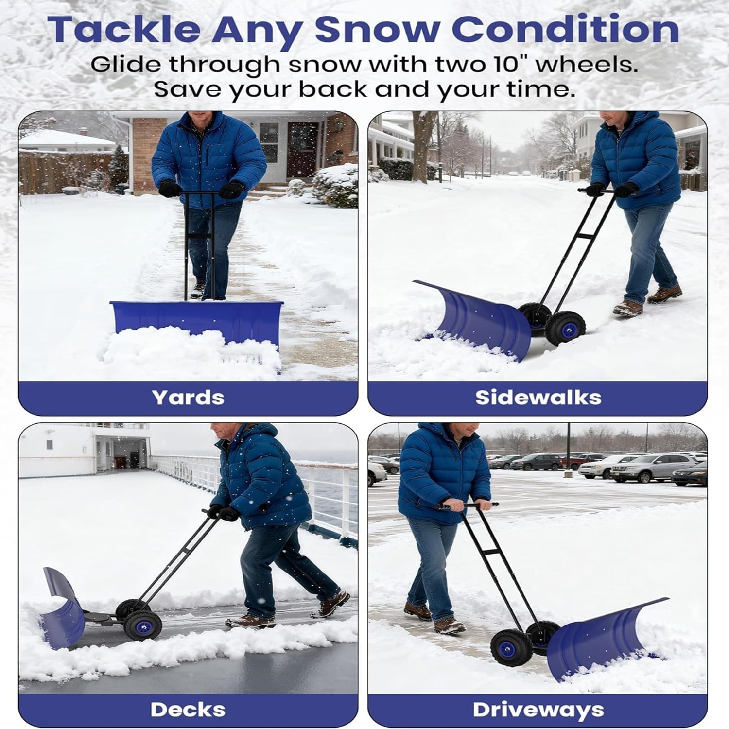 Garvee LYU01PPG-33YEP7VN Snow-Shovels - View #3