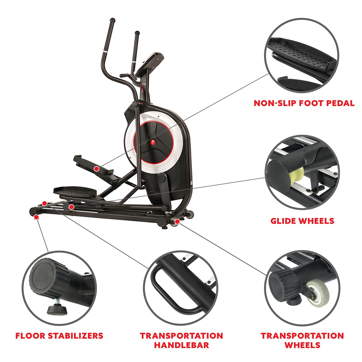 Cross trainer on online wheels