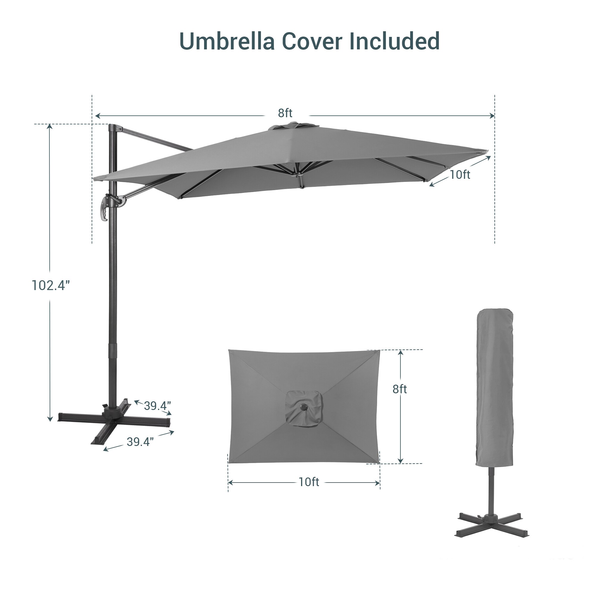 Sonkuki SD-MN108GY Umbrellas-2 - View #5