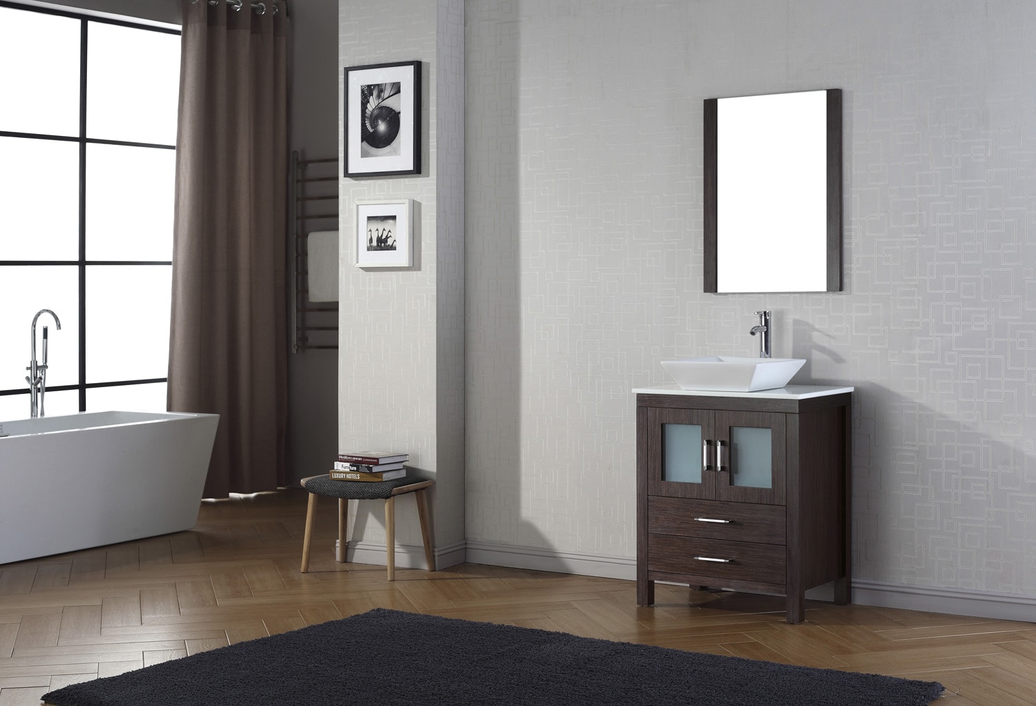 Virtu USA KS-70028-S-ES Bath-Vanity-Combo - View #3