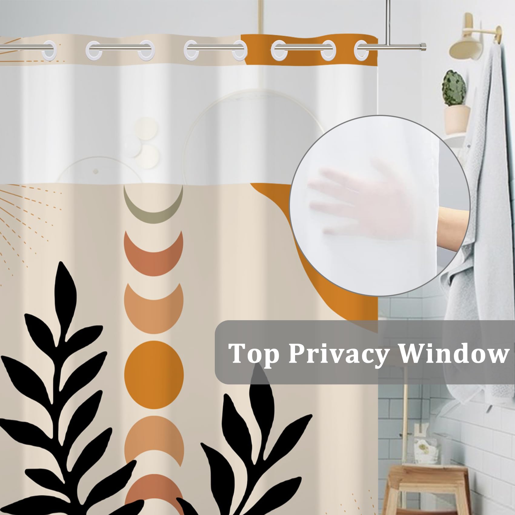 Anqtovp LAN0712N054 Shower-Curtains-Liners - View #2