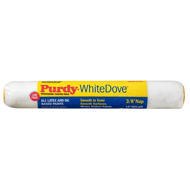 Purdy WhiteDove 14-in x 3/8-in Nap Woven Acrylic Fiber Paint