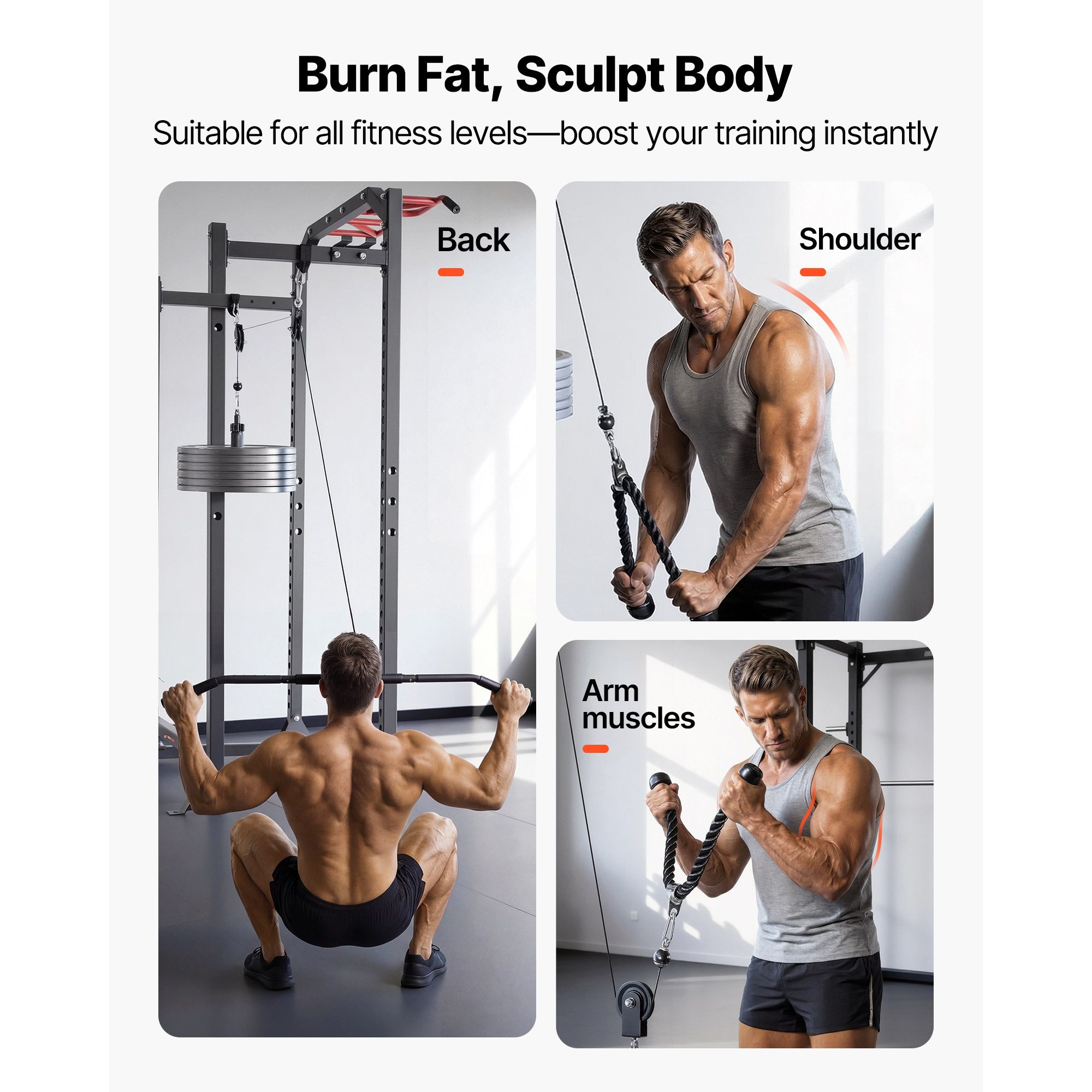 Redliro JYHLXLQXGSGLRS28O001 Lat-Pull-Down-Machines - View #6