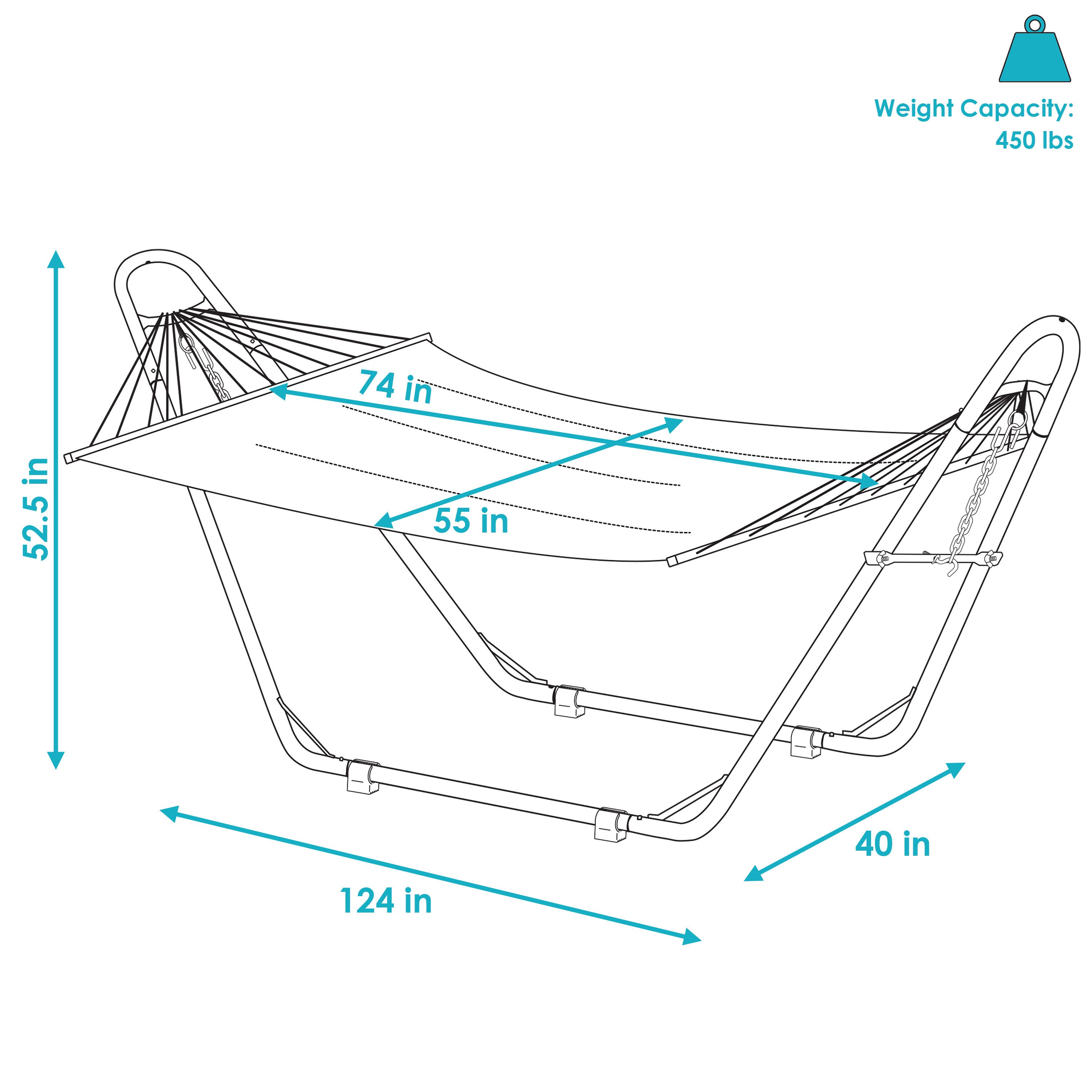 Sunnydaze Decor QFH-RD-MHS-COMBO hammocks - View #6