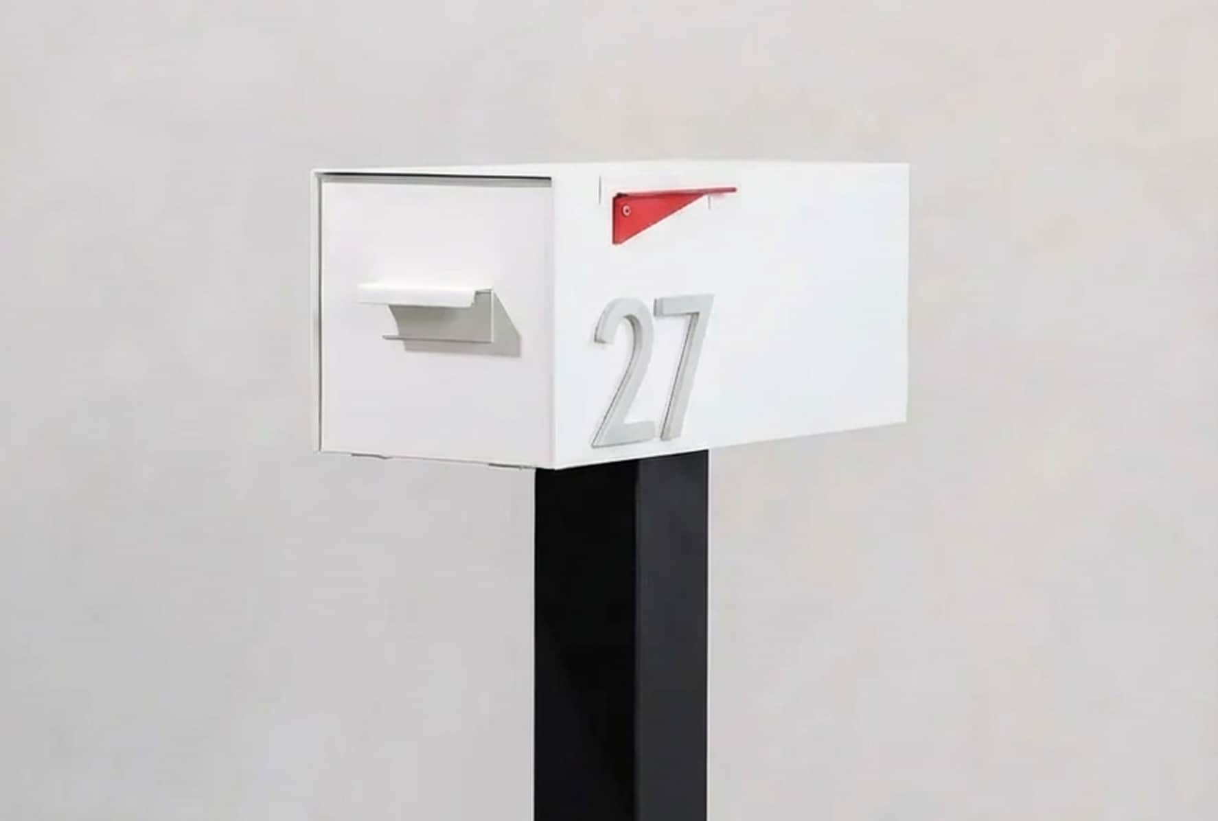 Post & Porch DAILY-WHITE mailboxes - View #4