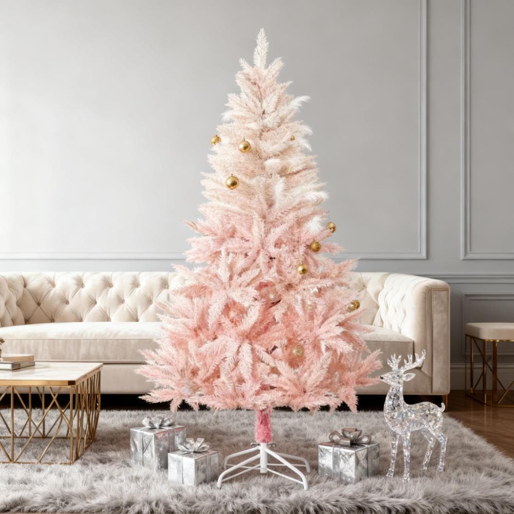 LUXEYARD Artificial Christmas Tree with Realistic Branches Elevate Your Christmas Interior Decor
