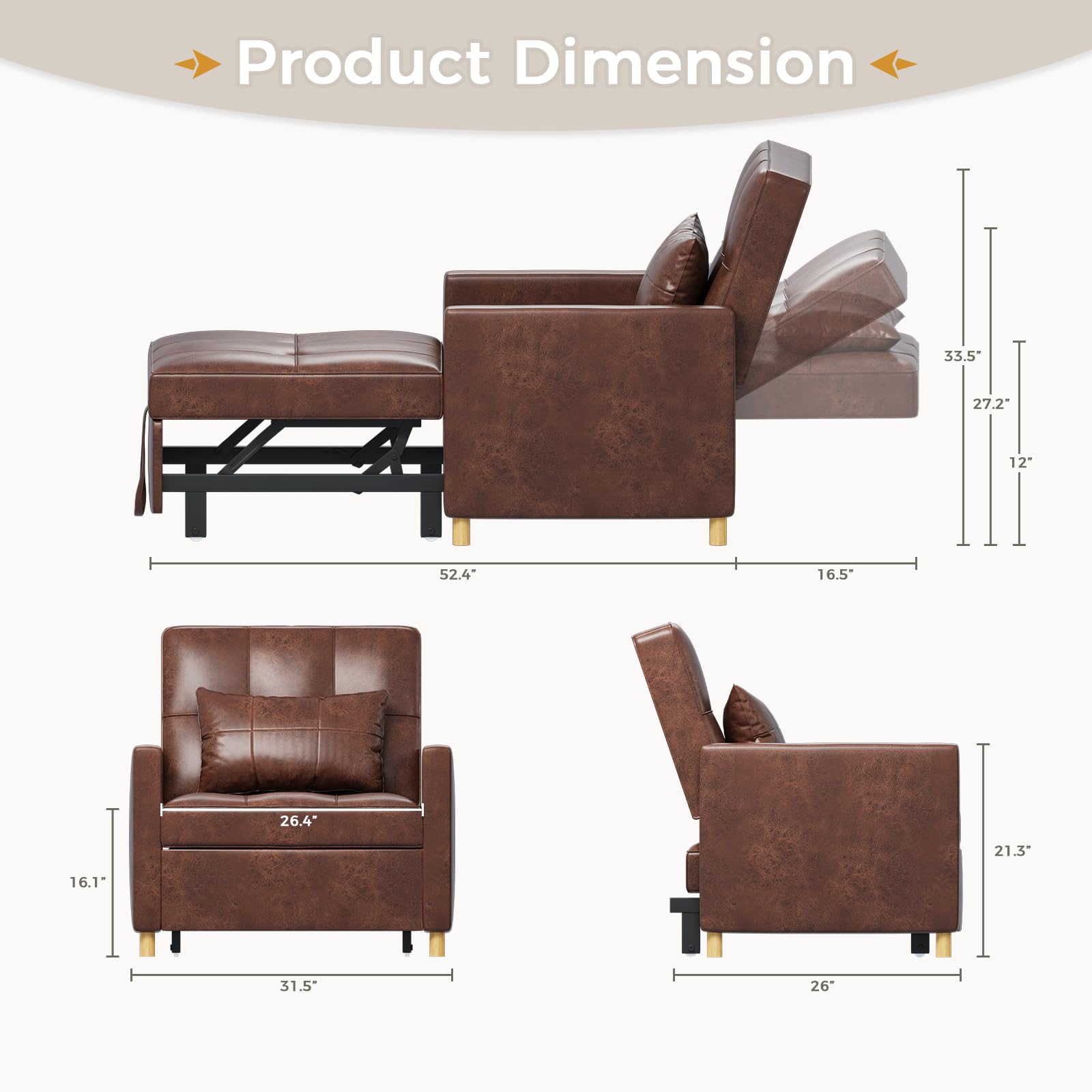 AECOJOY 13148GL-LS01 futons - View #2
