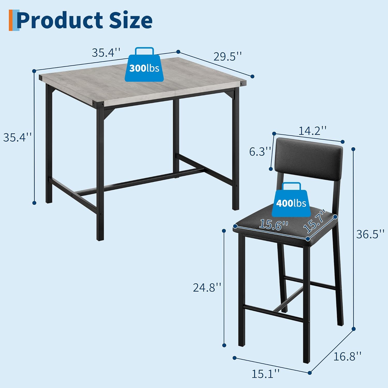 Garvee PHK-33WMF8MR Dining-Sets - View #2