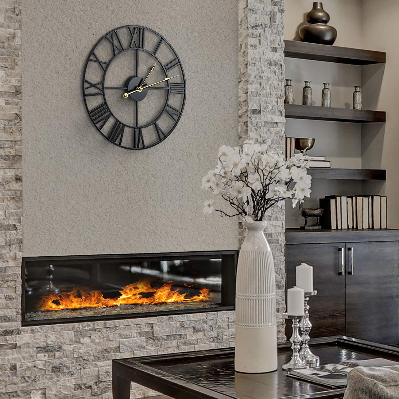 SORBUS 192405012242 Indoor-Outdoor-Clocks - View #6