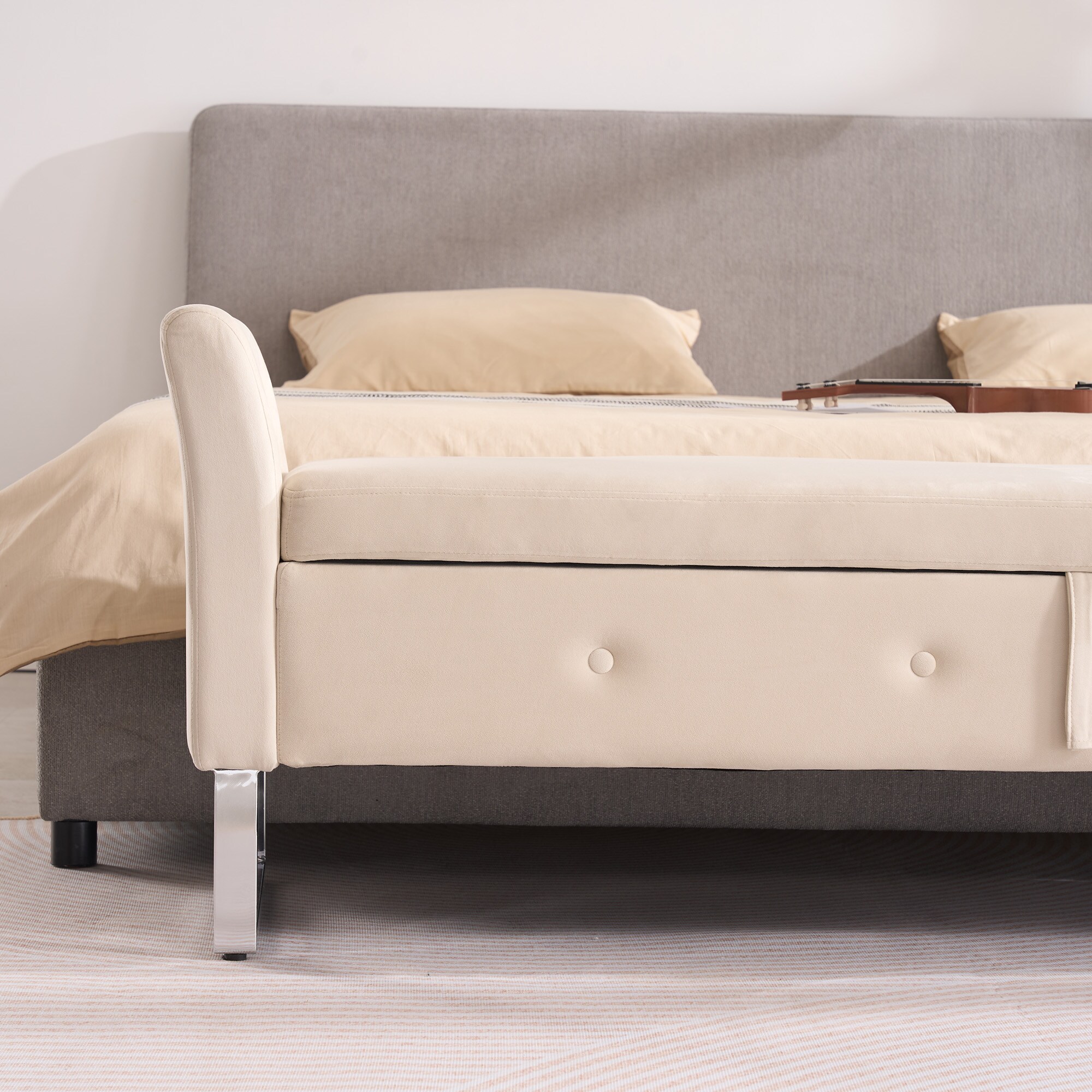 Aortzio HM-S4015-BEIGE bench - View #7