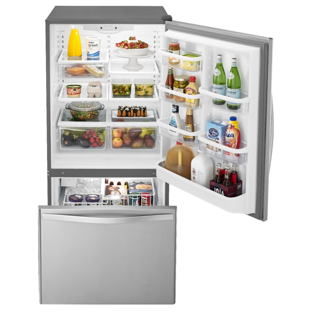 Whirlpool WRB322DMBM Bottom-Freezer-Refrigerators - View #2