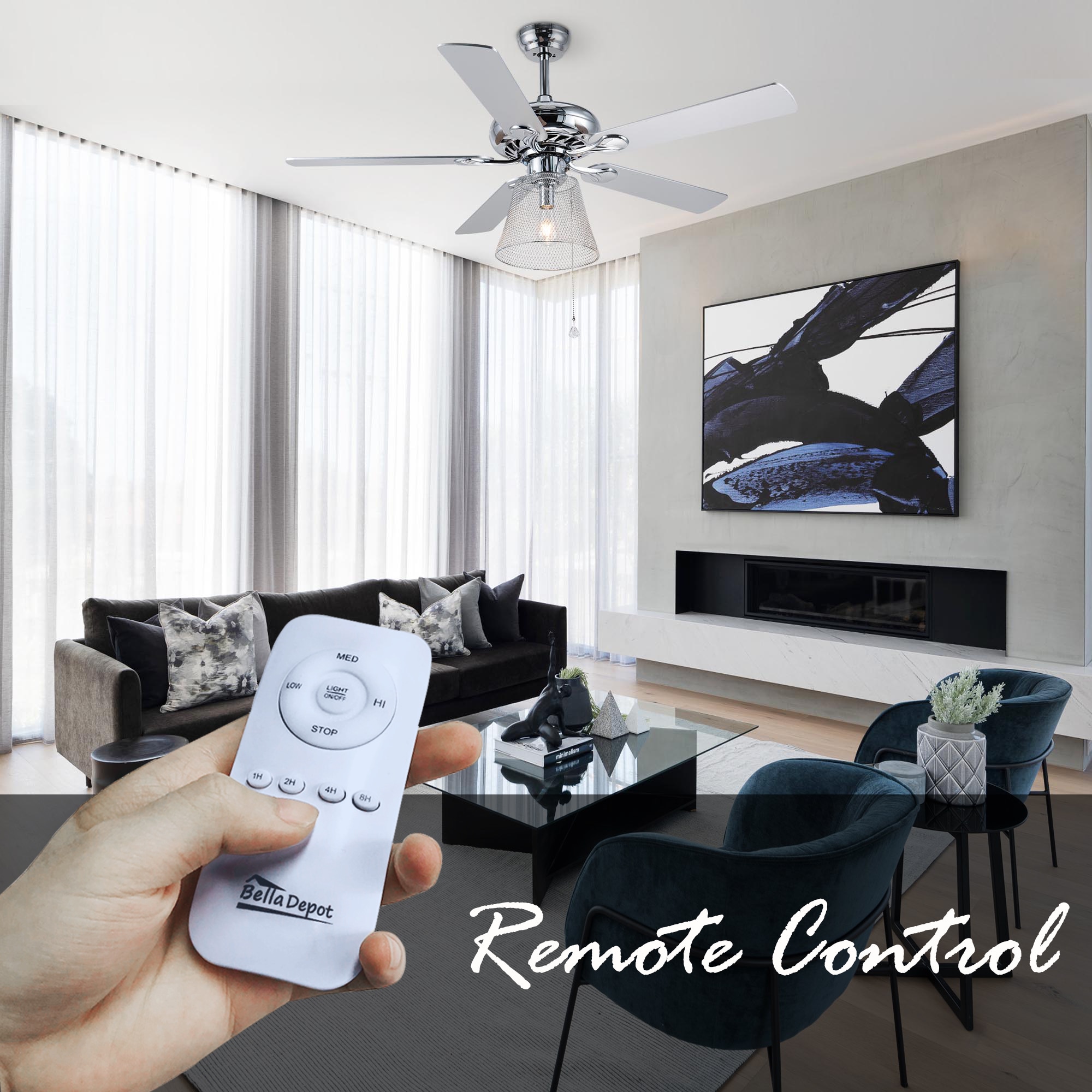 Bella Depot BD2034-C Ceiling-Fans - View #3