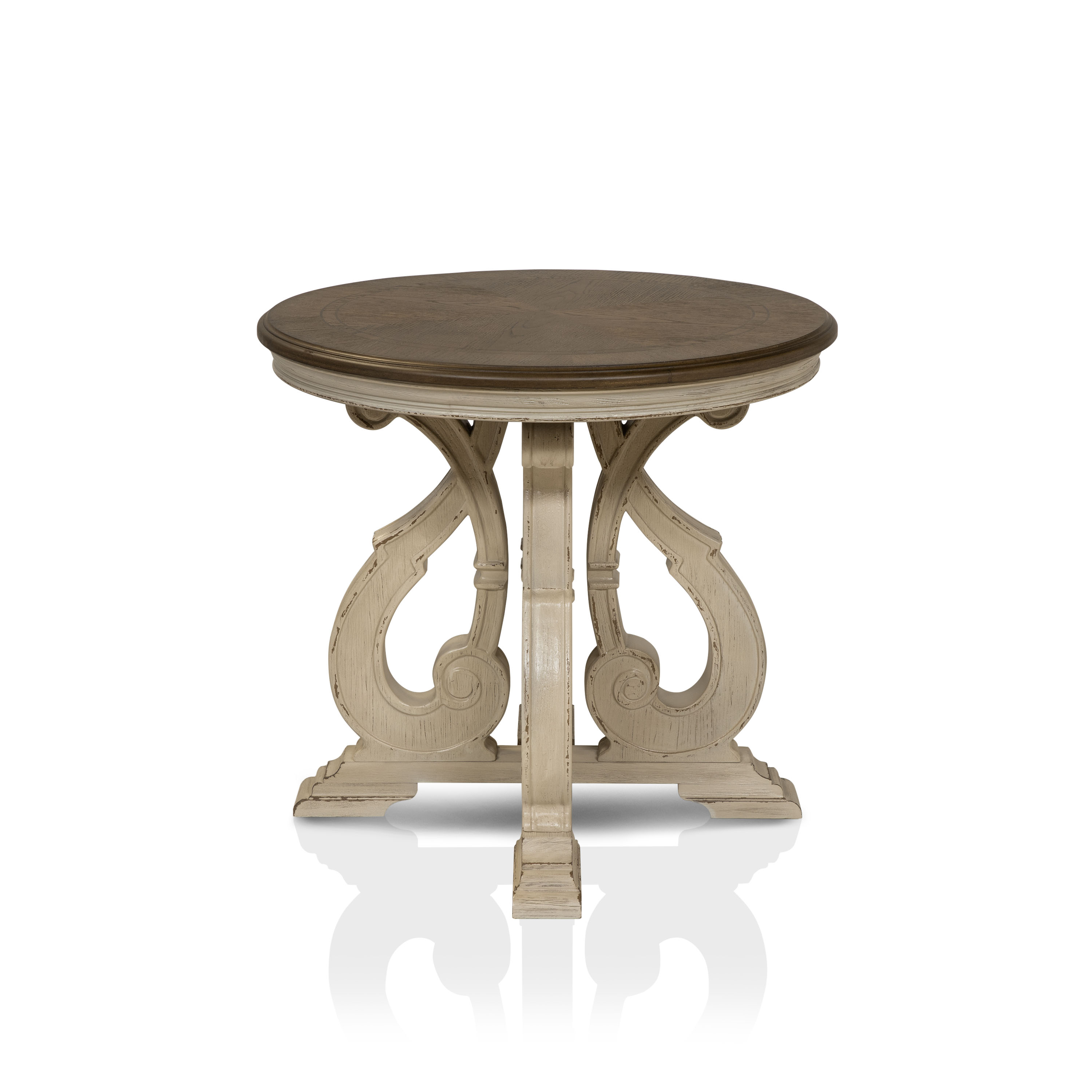 Furniture of America IDF-4663WH-E End-Tables - View #4