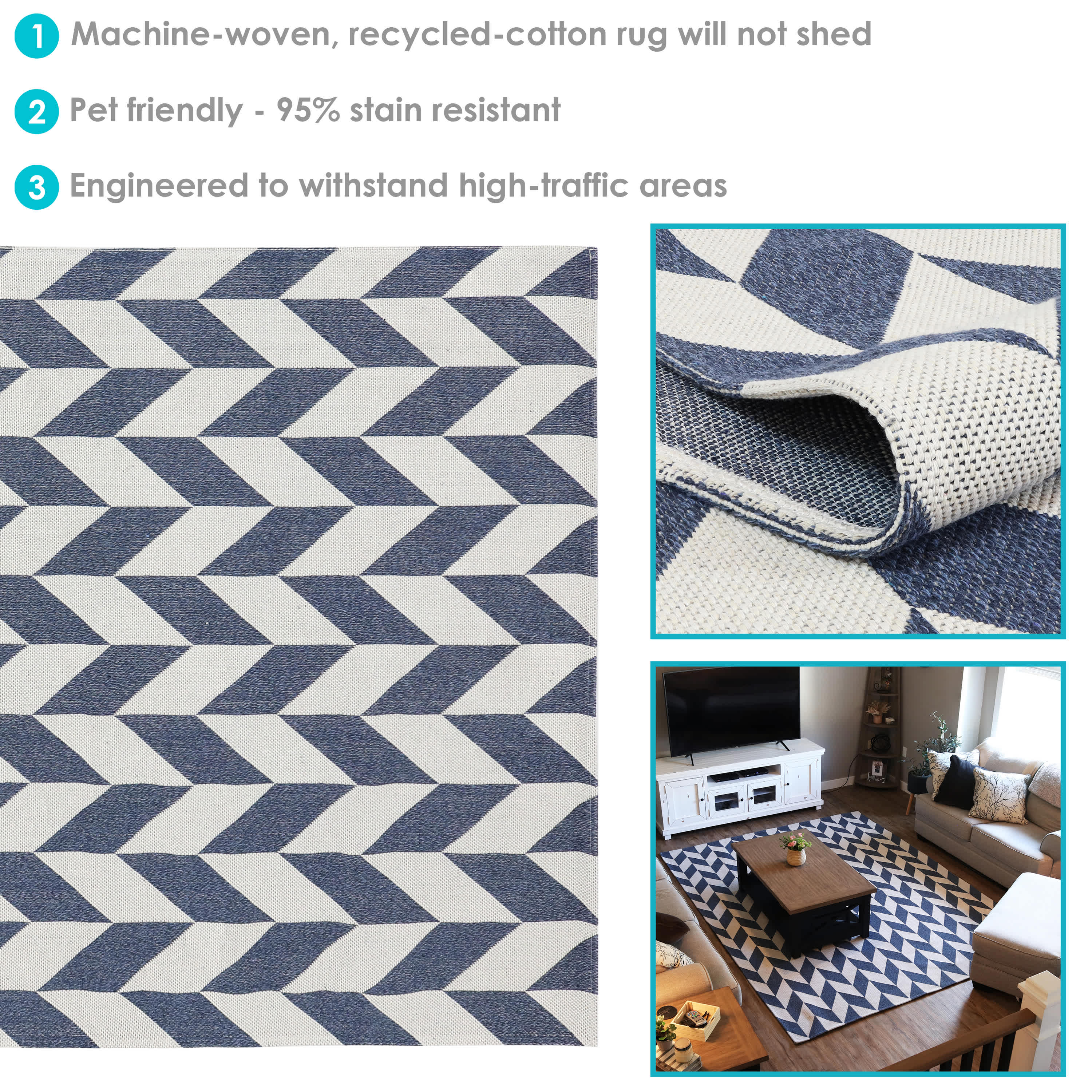 Sunnydaze Decor GMR-387 rugs - View #2