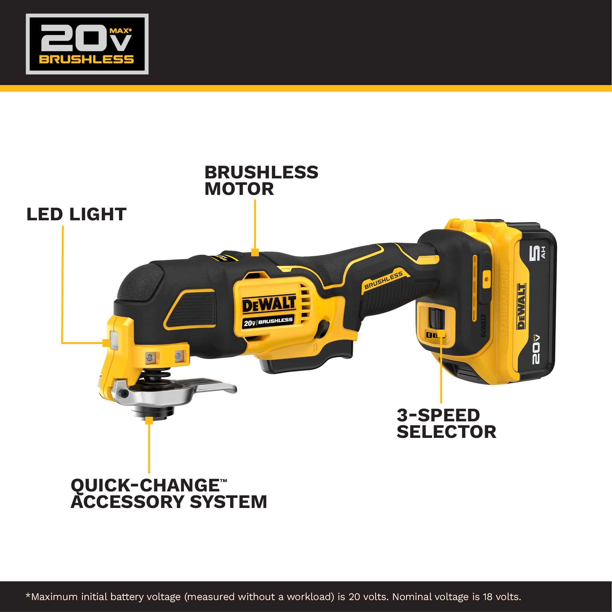 DEWALT DCS356P1 Oscillating-Tool-Kits - View #3