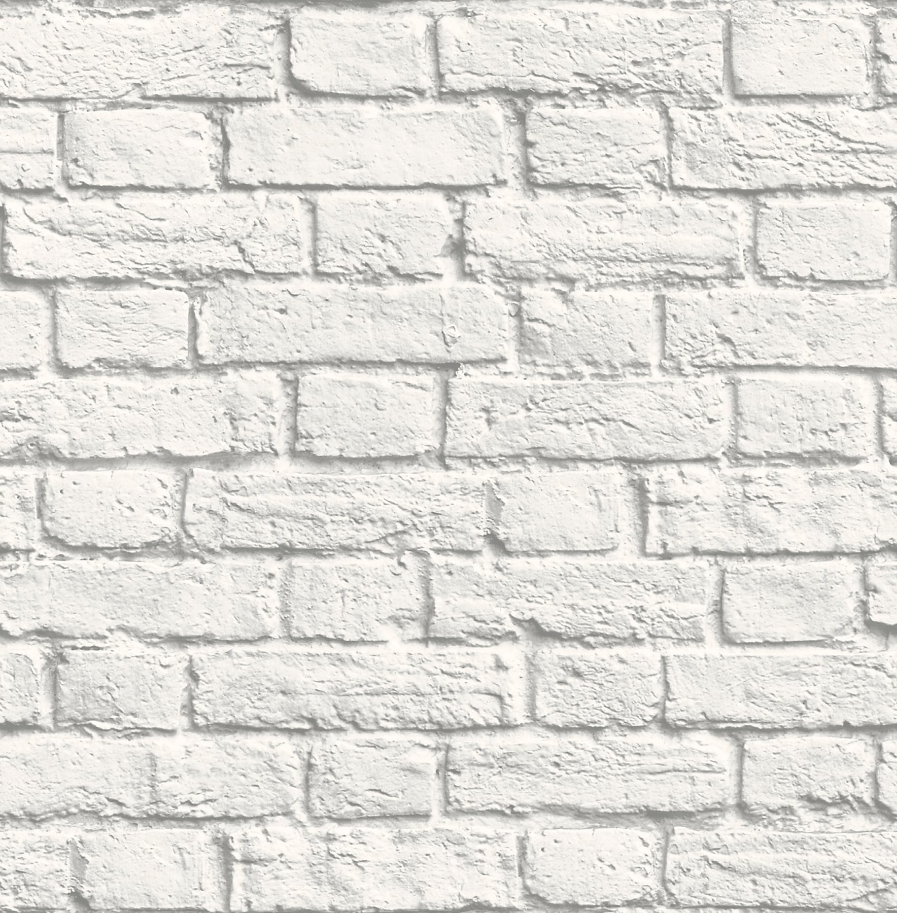 Brewster Urban Walls 56.4-sq ft White Non-woven Brick Unpasted ...