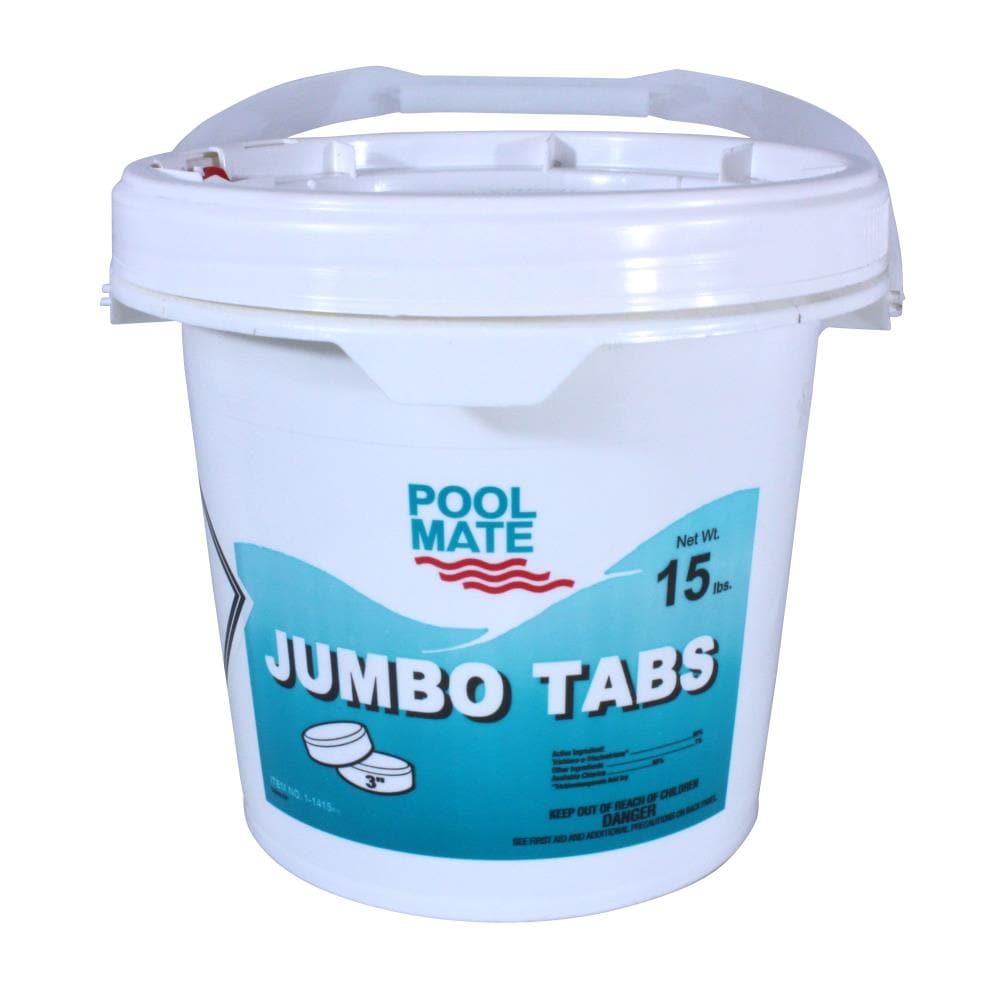Pool Mate Jumbo Tabs 15.0 Pound(s) 3-Inches #1-1415
