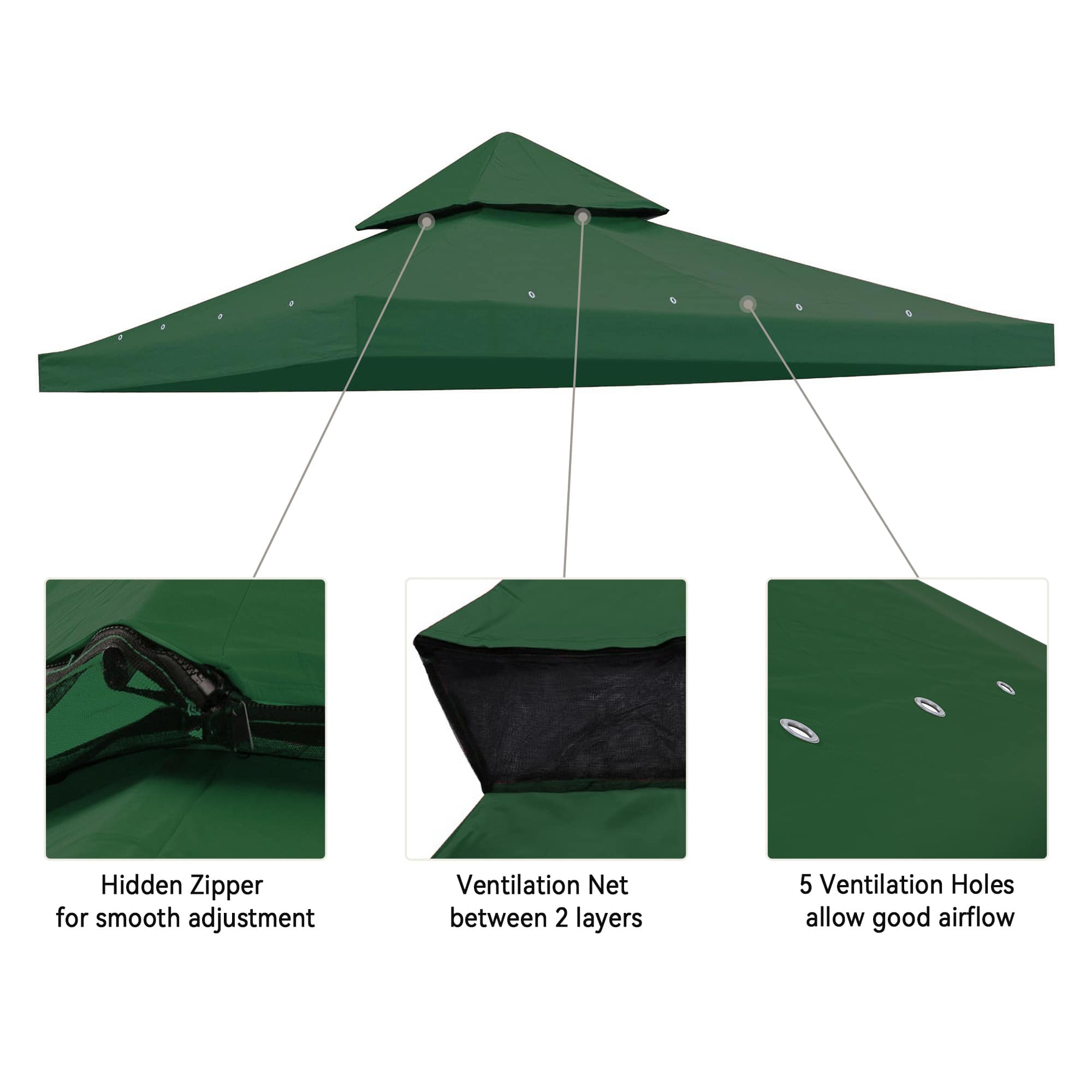 Yescom 07TOP001-8T-G04-LO Canopies-Sl - View #2