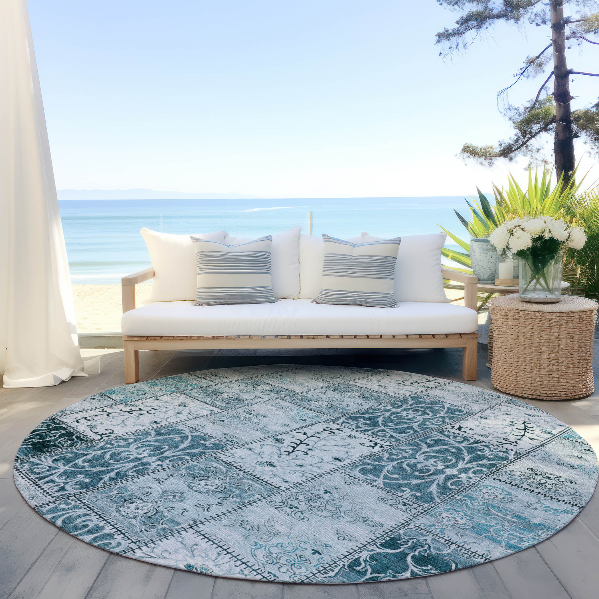 Addison Rugs ACN566TE8RO rugs - View #6