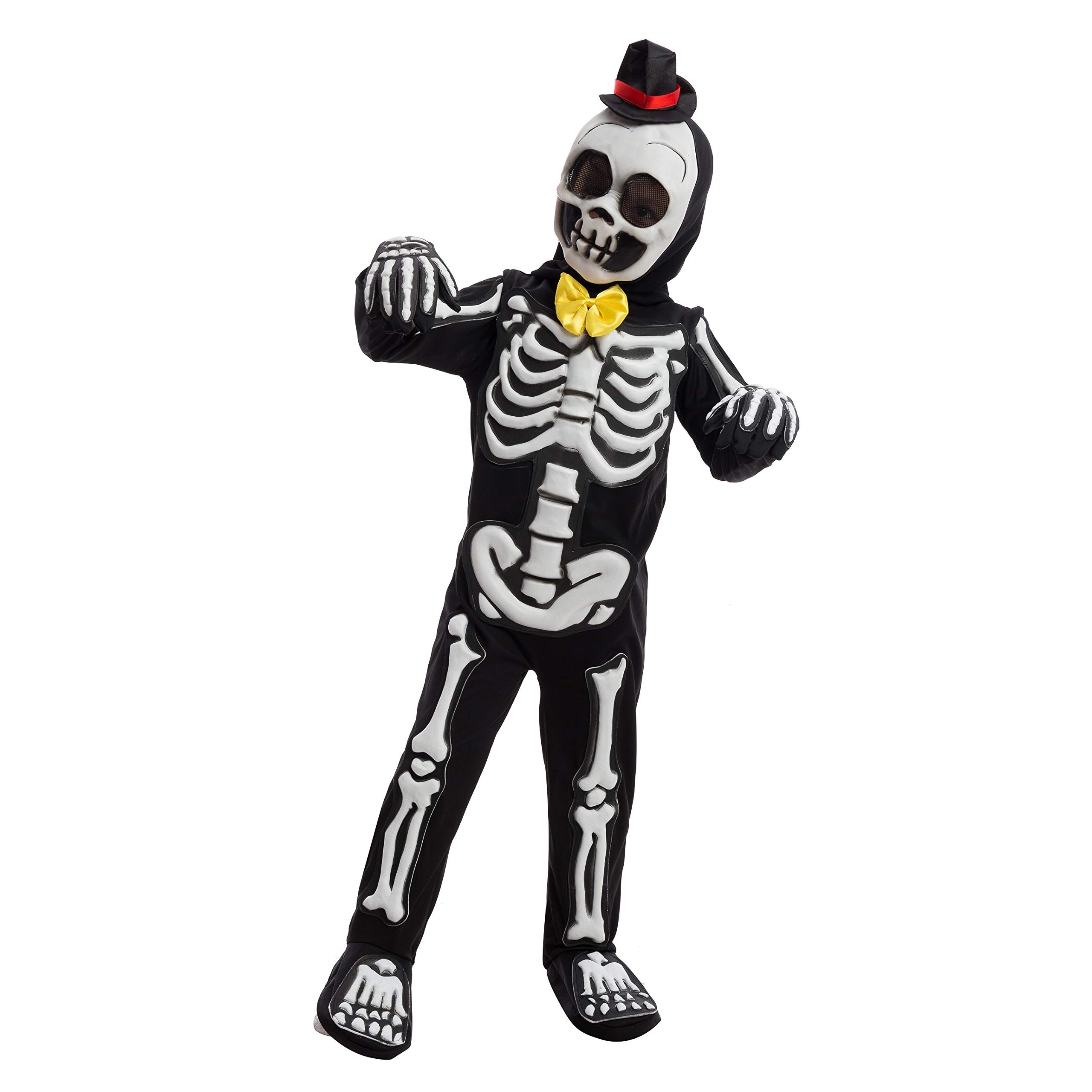 Joyfy Kids Any Age Unisex Glow in the Dark Skeleton Costume