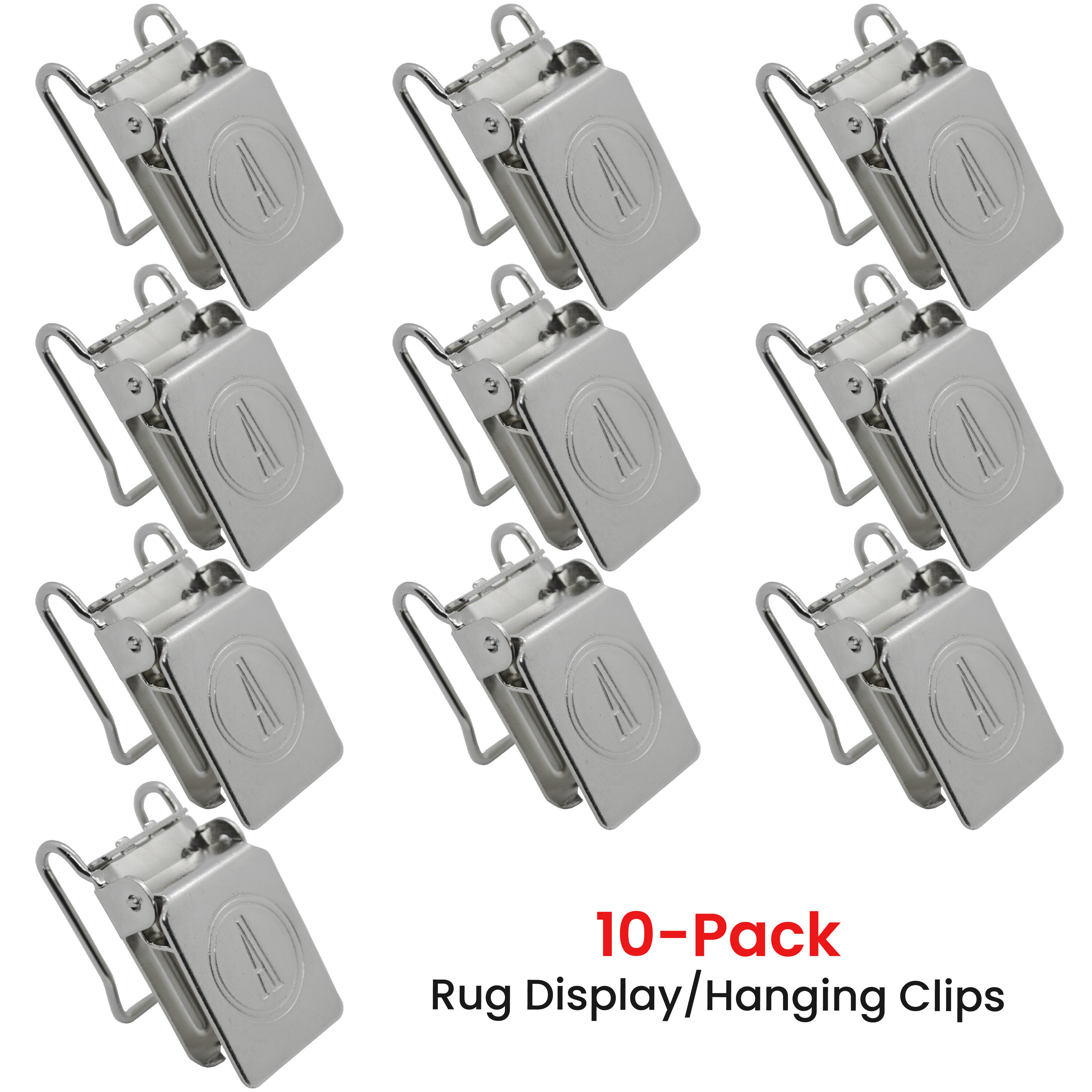 at Home 10-Pack 16 x 9 x 0.2 Grey Hanger Set