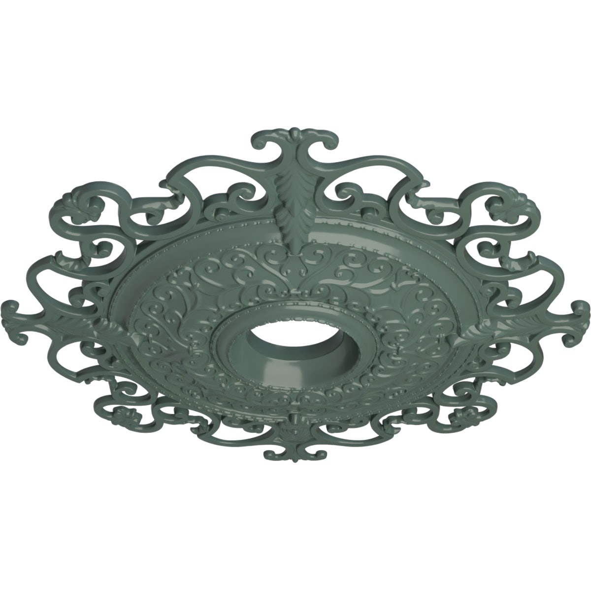 Ekena Millwork CM38OLCBF Ceiling-Medallions - View #2