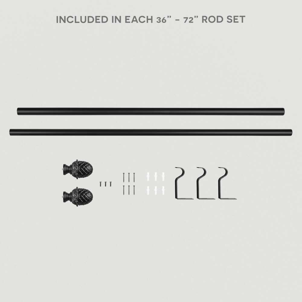 Exclusive Home ER1005-03 3672 Curtain-Rods - View #4