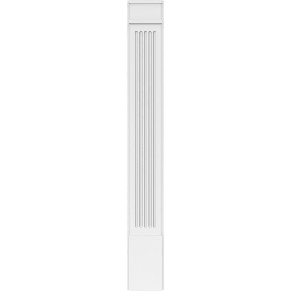 Ekena Millwork PILP09X072FL02-2 Entry-Door-Casing-Accents - View #3