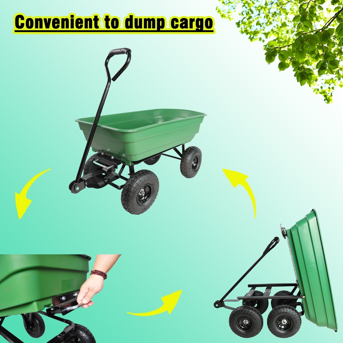 Fresh Spaces LS-W22752500 Yard-Carts - View #8