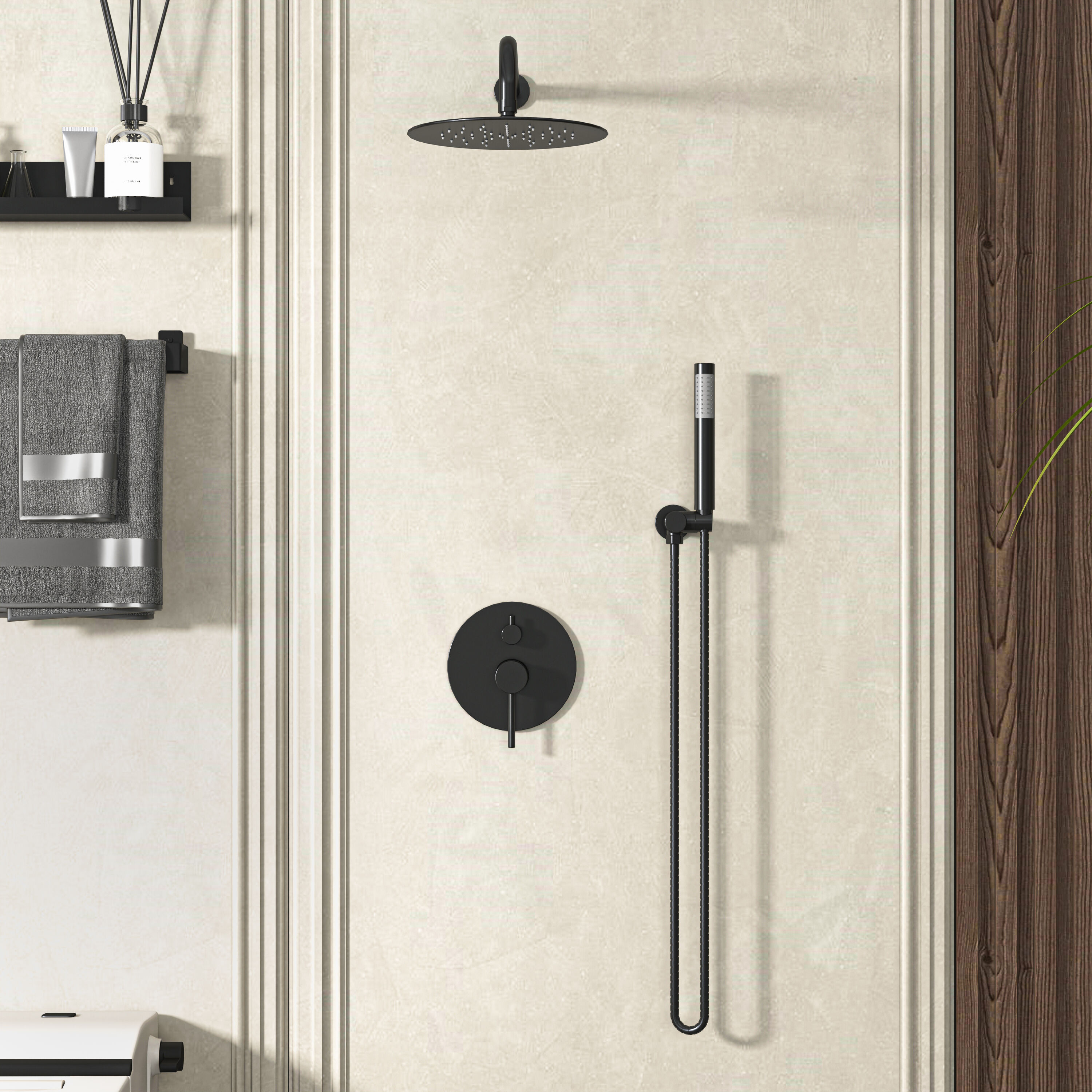 waterpar WPLO-SH35 Fixed-Showerhead - View #3