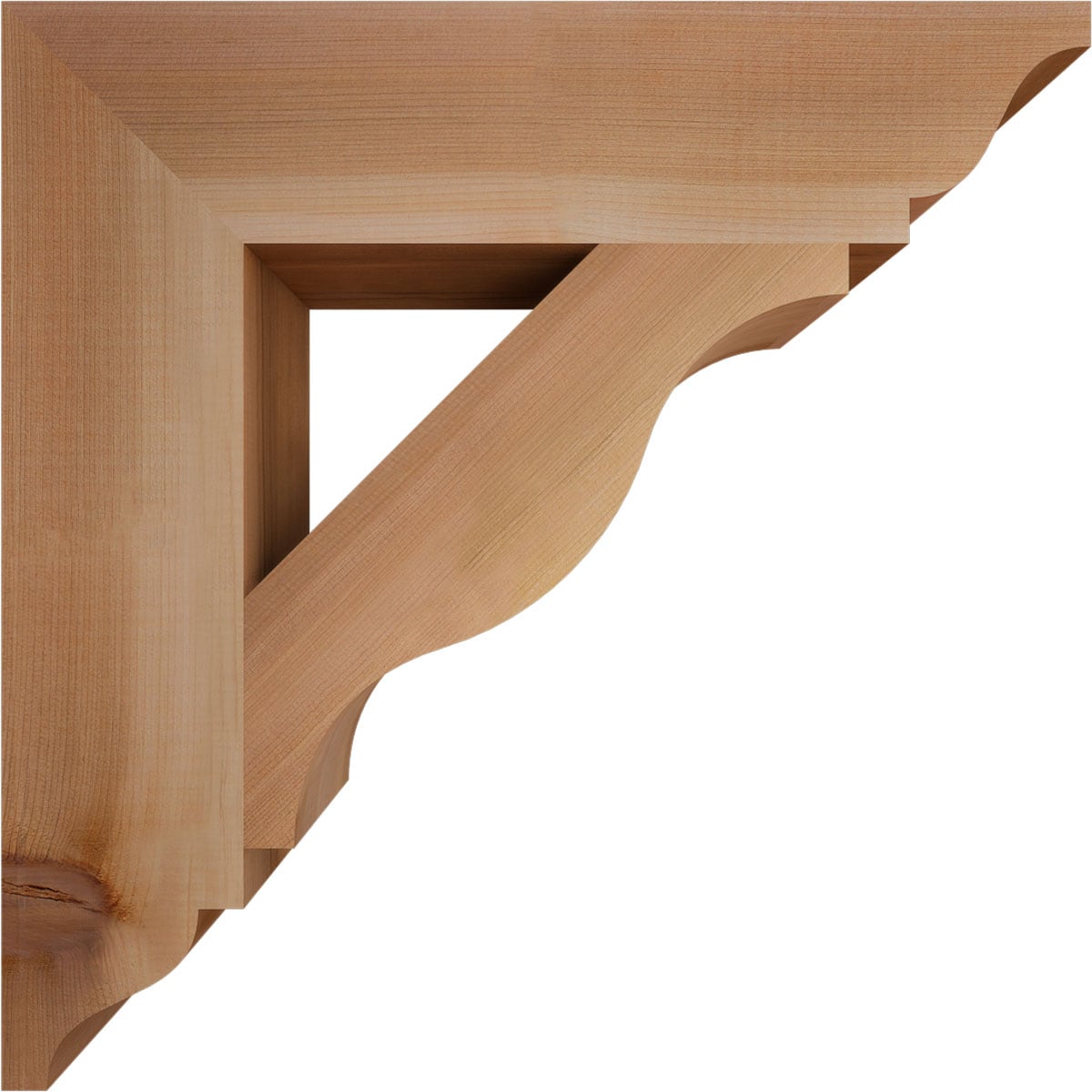 Ekena Millwork BKT04X18X18FST01SWR Exterior-Brackets-Braces - View #3