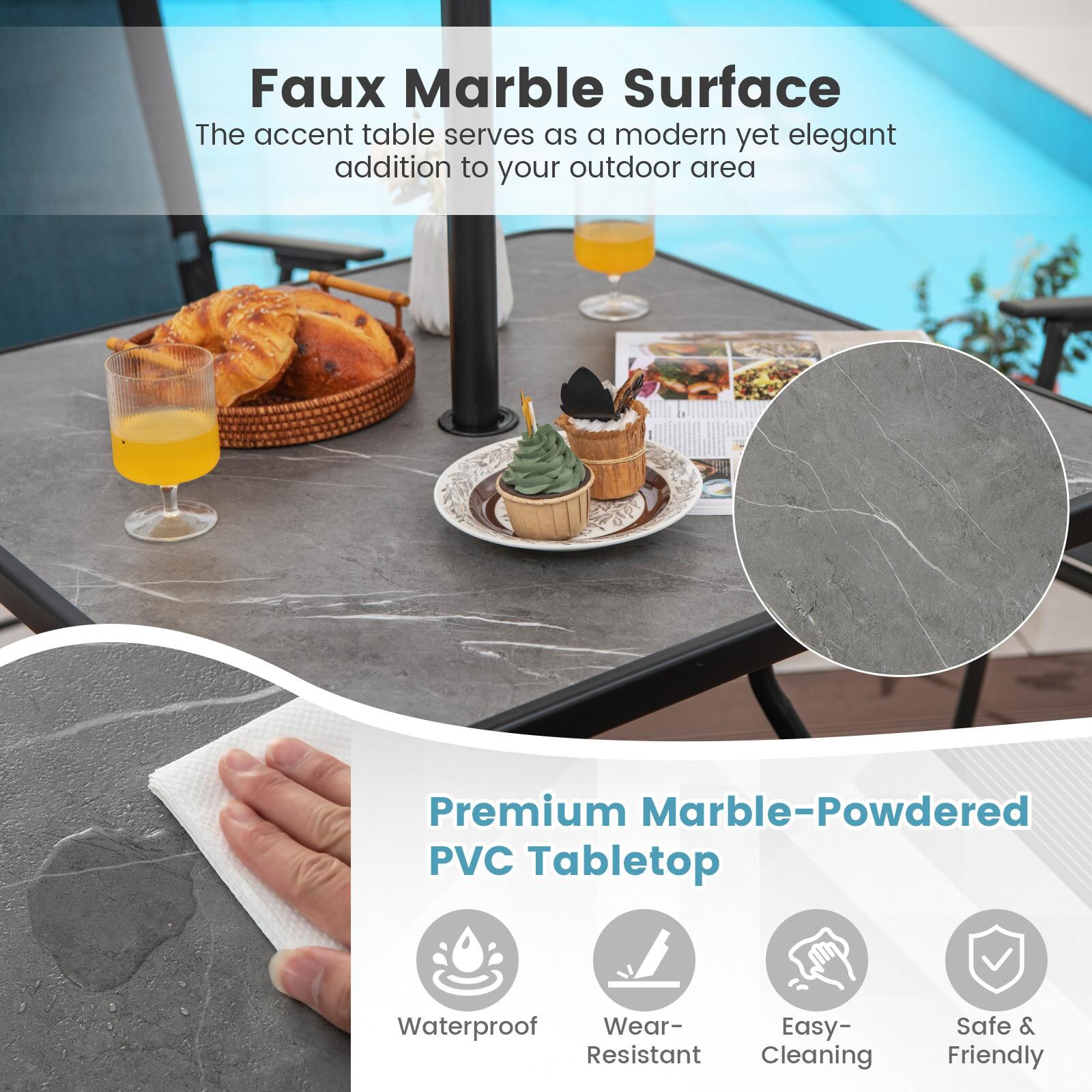 Costway NP11155GR Patio-Tables - View #4