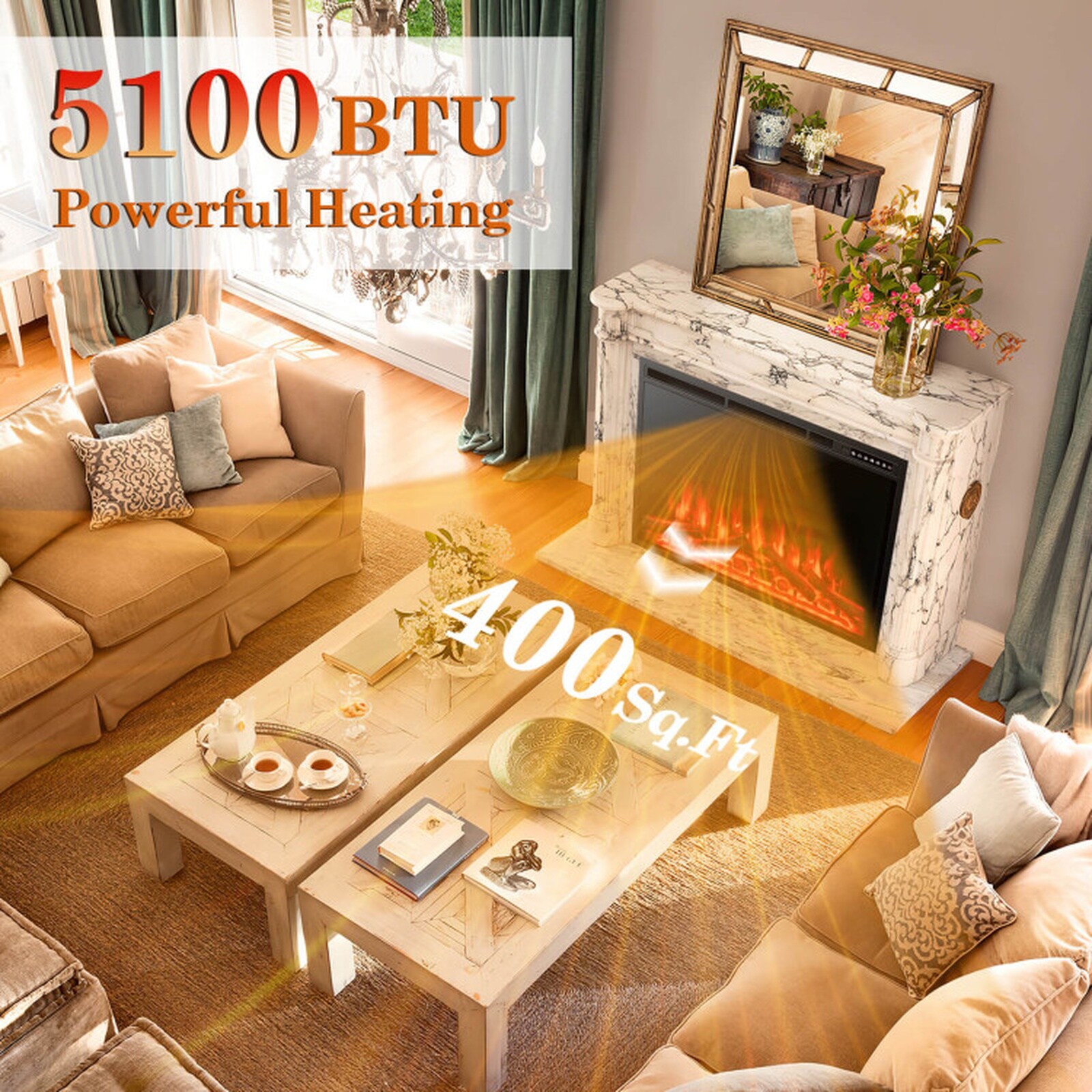SUGIFT LW102SUGHY2700 Electric-Fireplace-Fireboxes - View #4