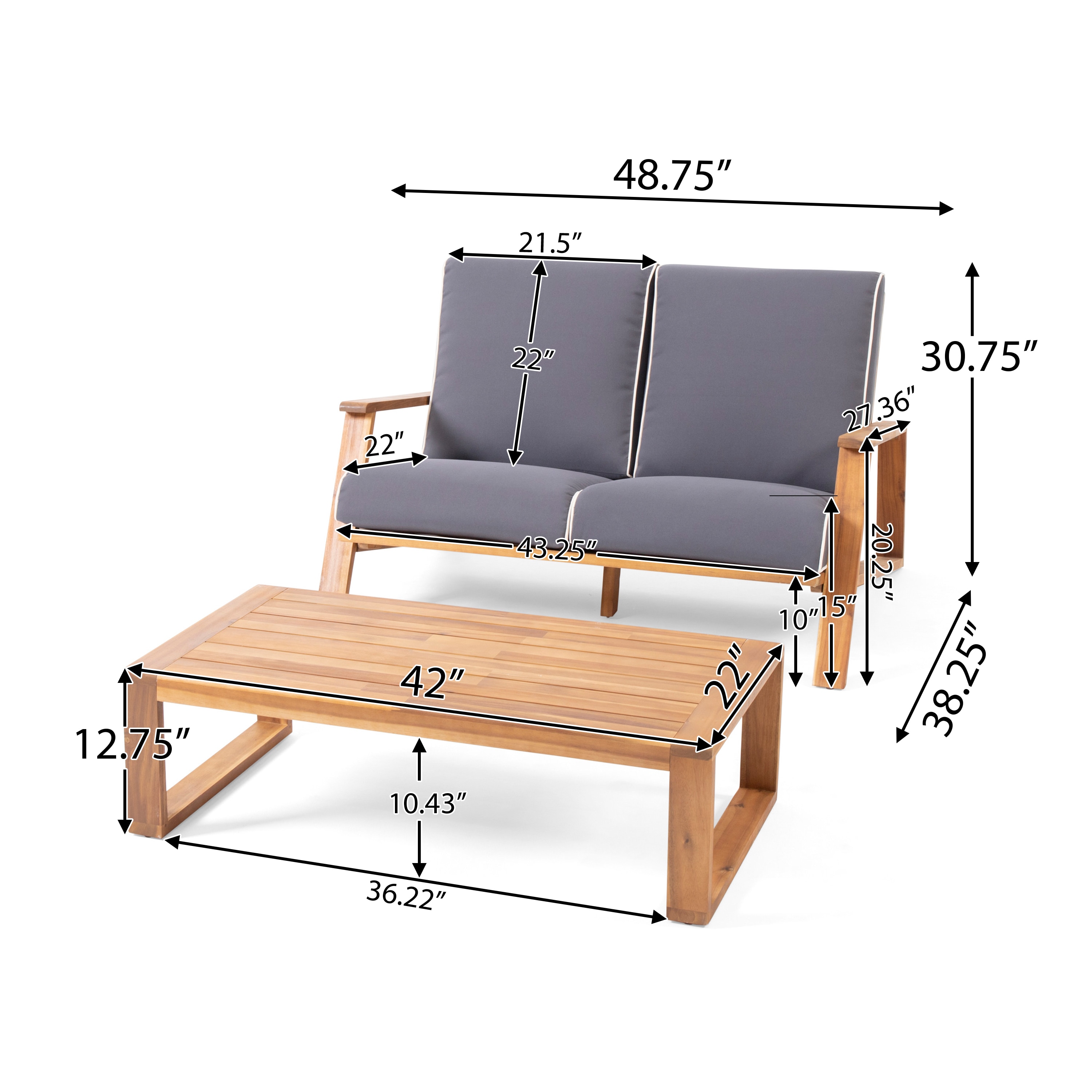 AAZJ JPN-68611DGRY Patio-Conversation-Sets - View #6