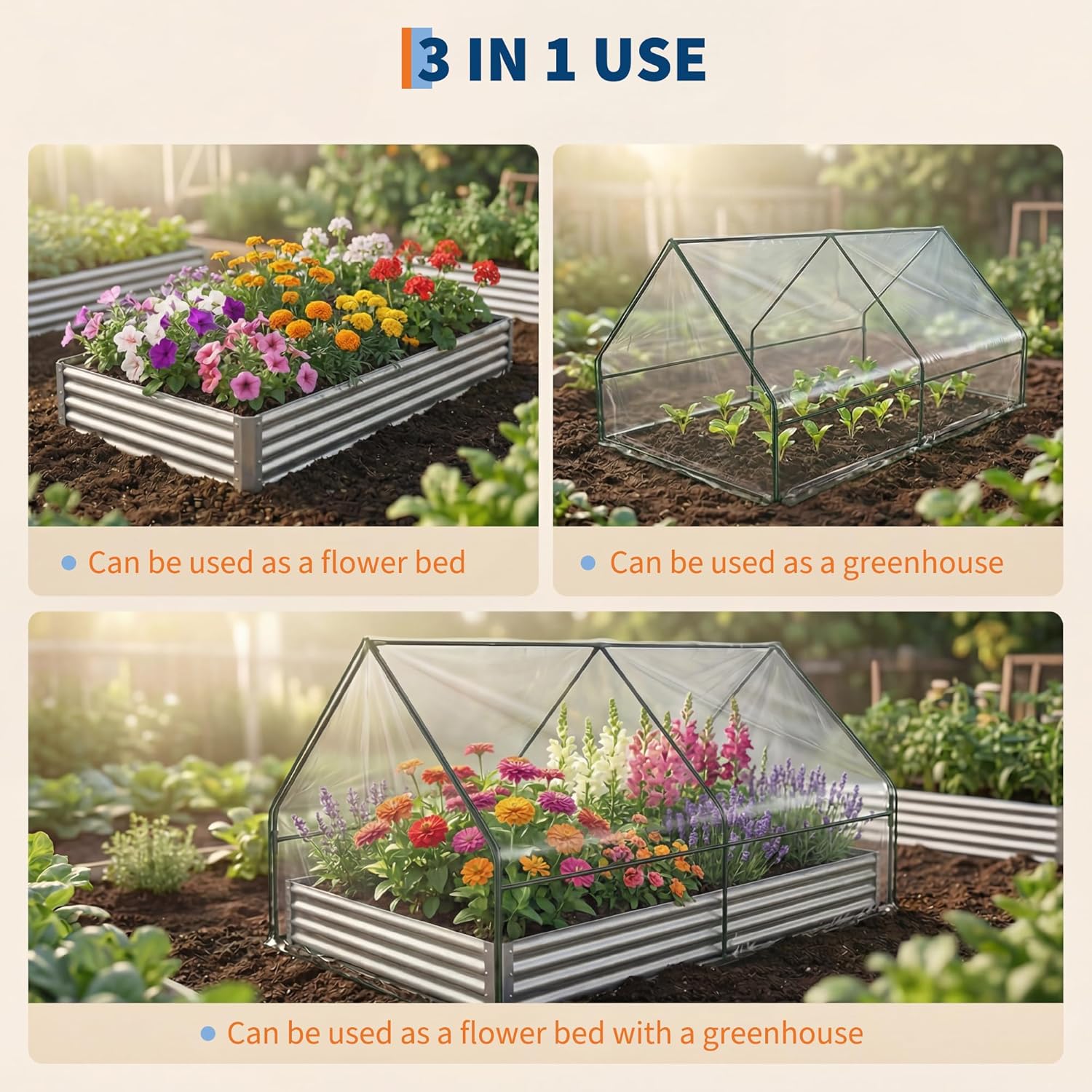 IdealHouse CO-X4TPOHC5BQA1 Raised-Planter-Boxes - View #7