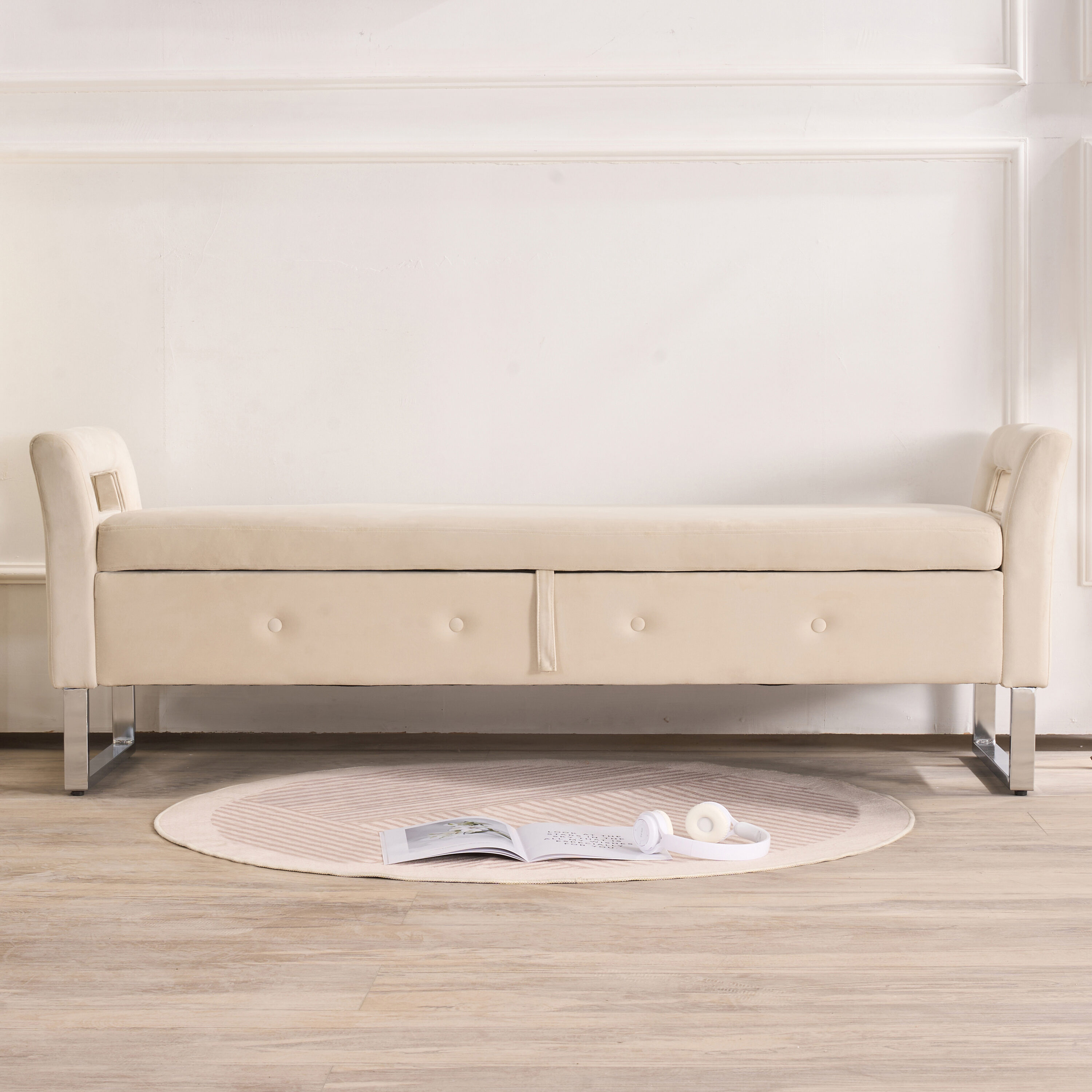 Hrinhom HC-S4113-BEIGE bench - View #5