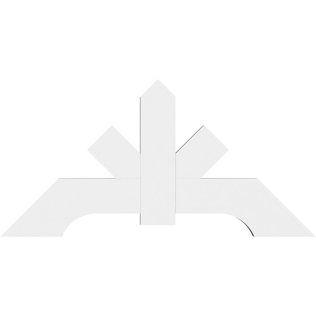 Ekena Millwork GBP036X18X0204VAN00 Exterior-Brackets-Braces - View #2