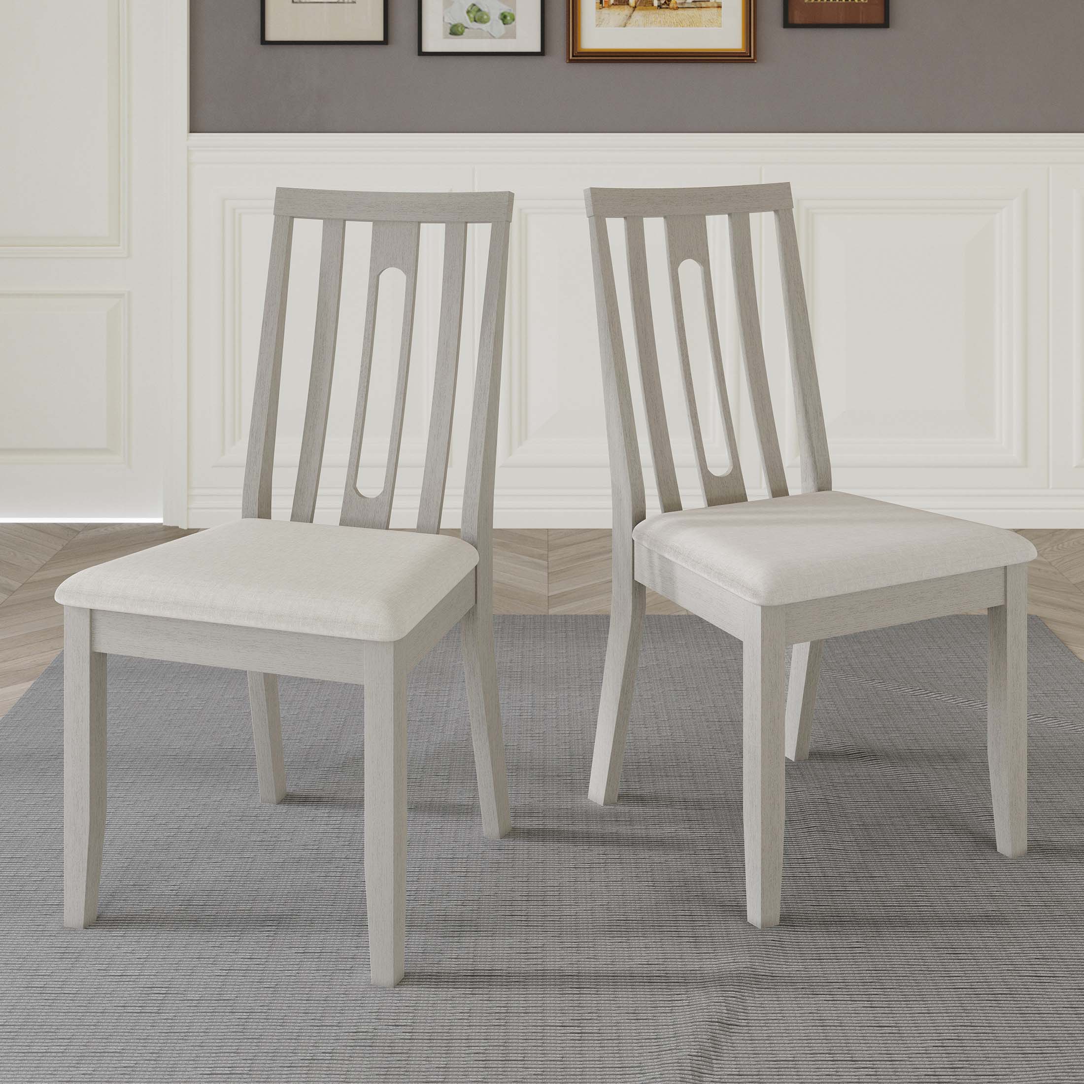 CasePiece C3068US-WT-WD-2X Dining-Chairs - View #2