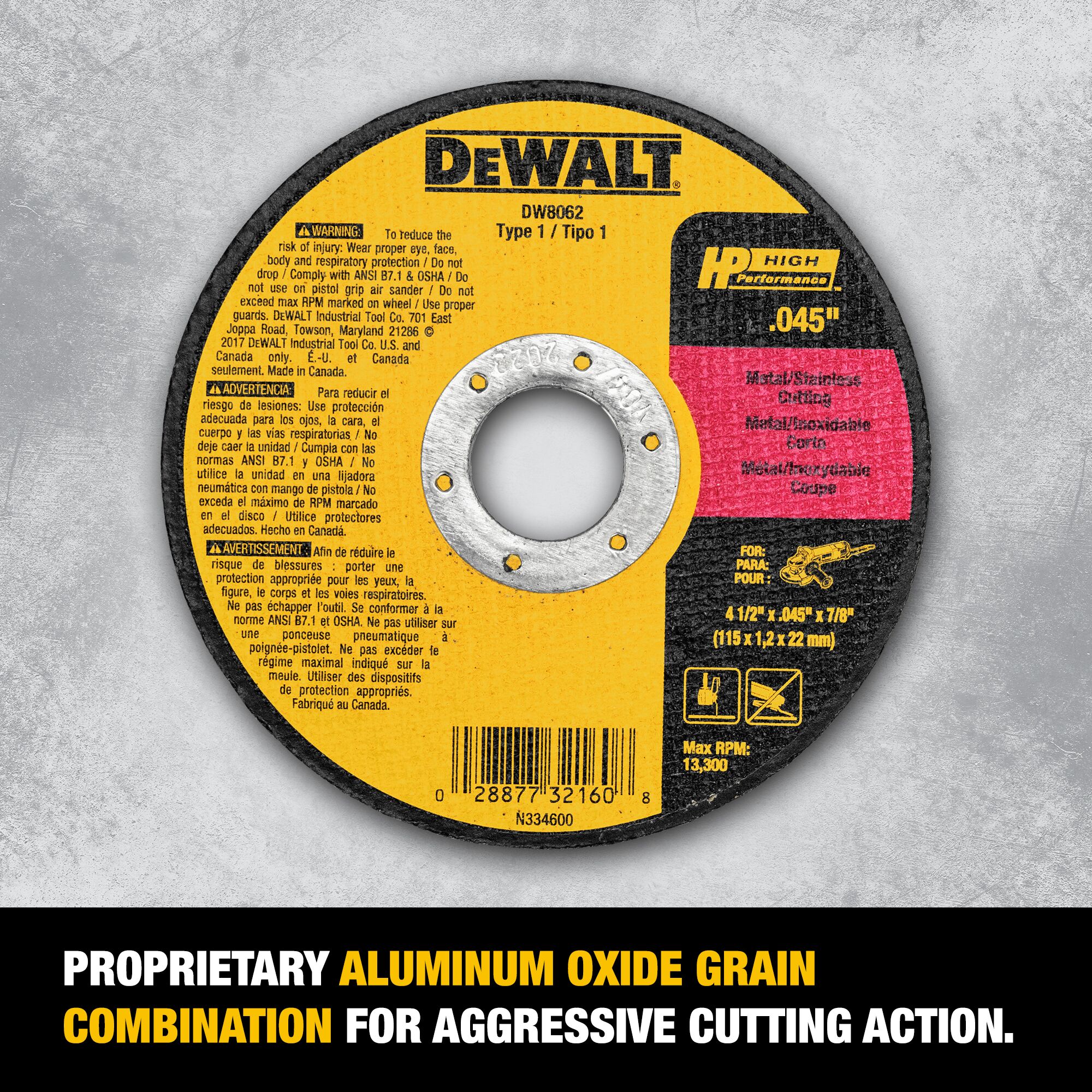 DEWALT DW8062B5-L Abrasive-Wheels - View #7
