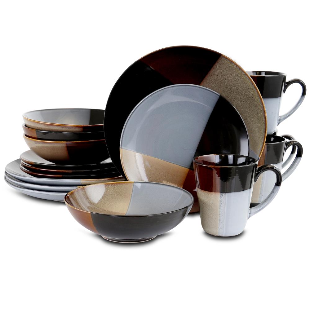 Gibson Brown Dinnerware in the Dinnerware department at Lowes.com