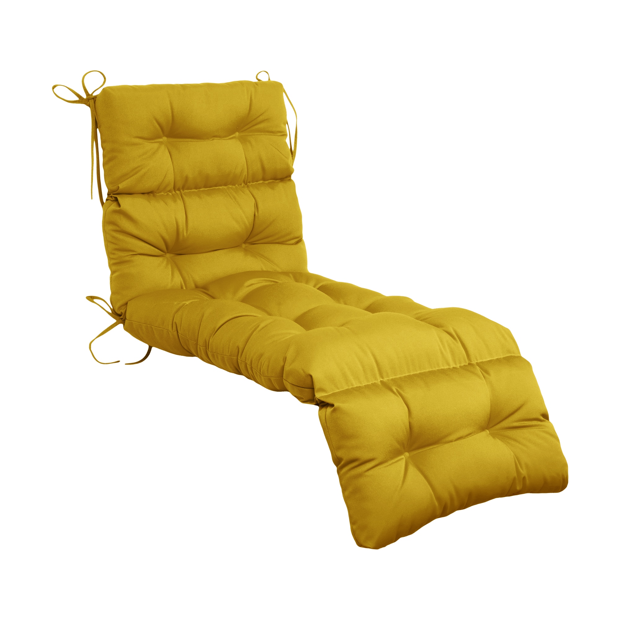 Artplan - Outdoor Chaise Lounge Chair Cushion 72 x 22 x 4 Inches Waterproof Polyester Patio Pool...
