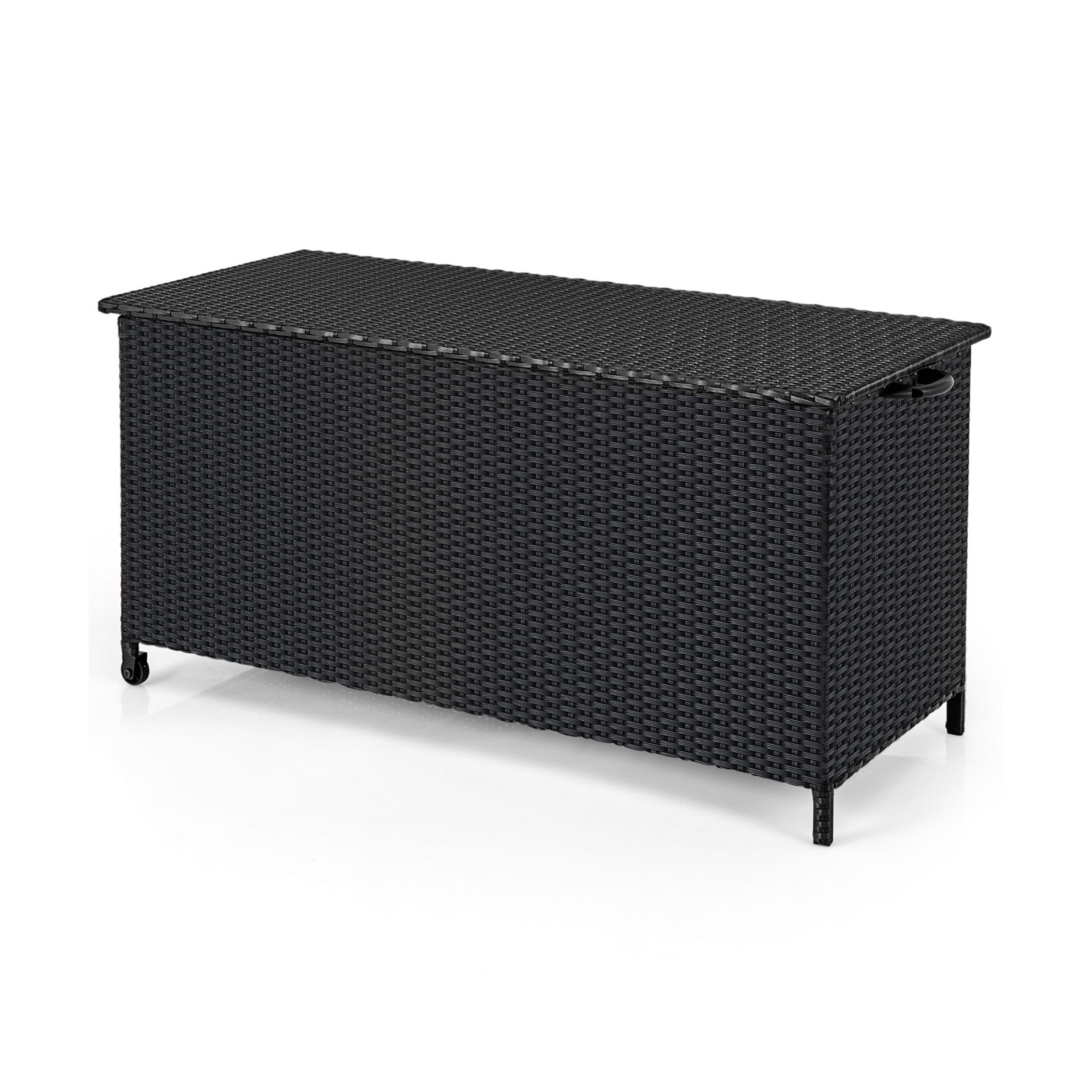 LIVIZA TDS11512DK Black Flat Resin Storage Shed