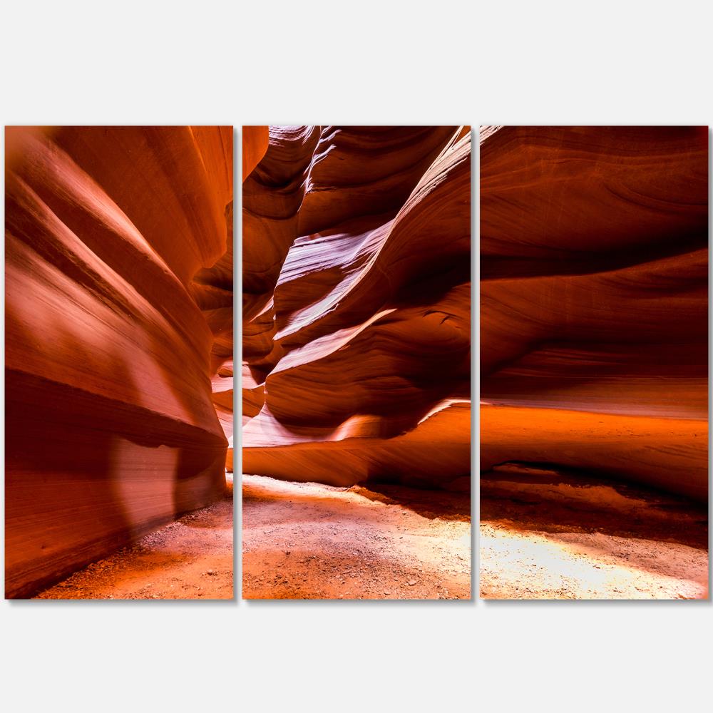 Designart 28-in H x 36-in W Landscape Metal Print in the Wall Art ...