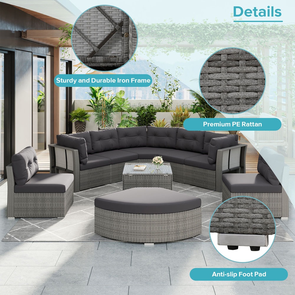 ModernLuxe L-SZ000010AAE Patio-Conversation-Sets - View #4