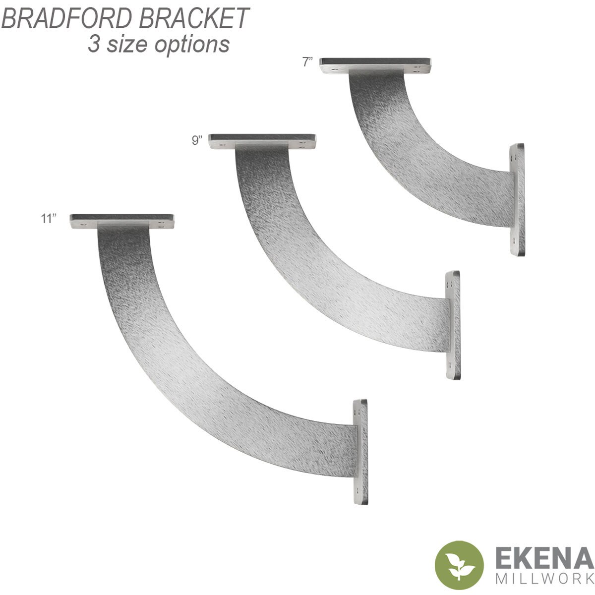 Ekena Millwork BKTM02X07X07BRABS Mending-Plates-Brackets-Braces - View #11