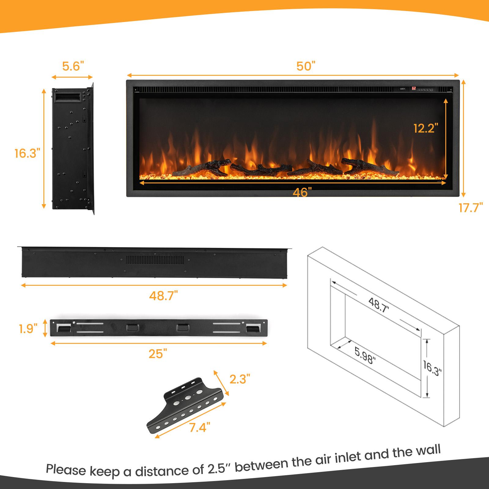 BABOOM BOM-30US-50-CO Electric-Fireplaces - View #3
