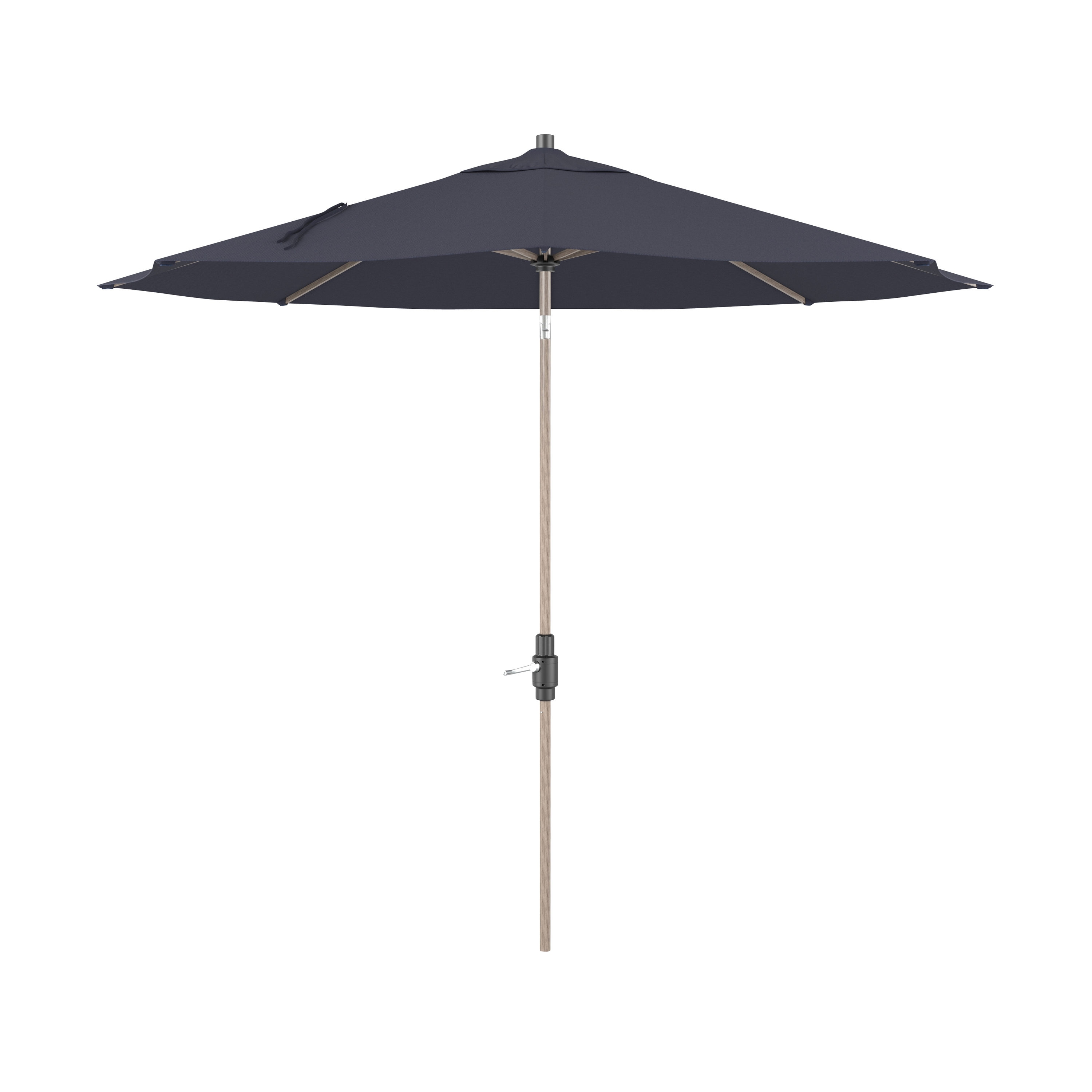 allen + roth YC38308A 10-ft Aluminum Navy Auto-tilt Market Patio Umbrella