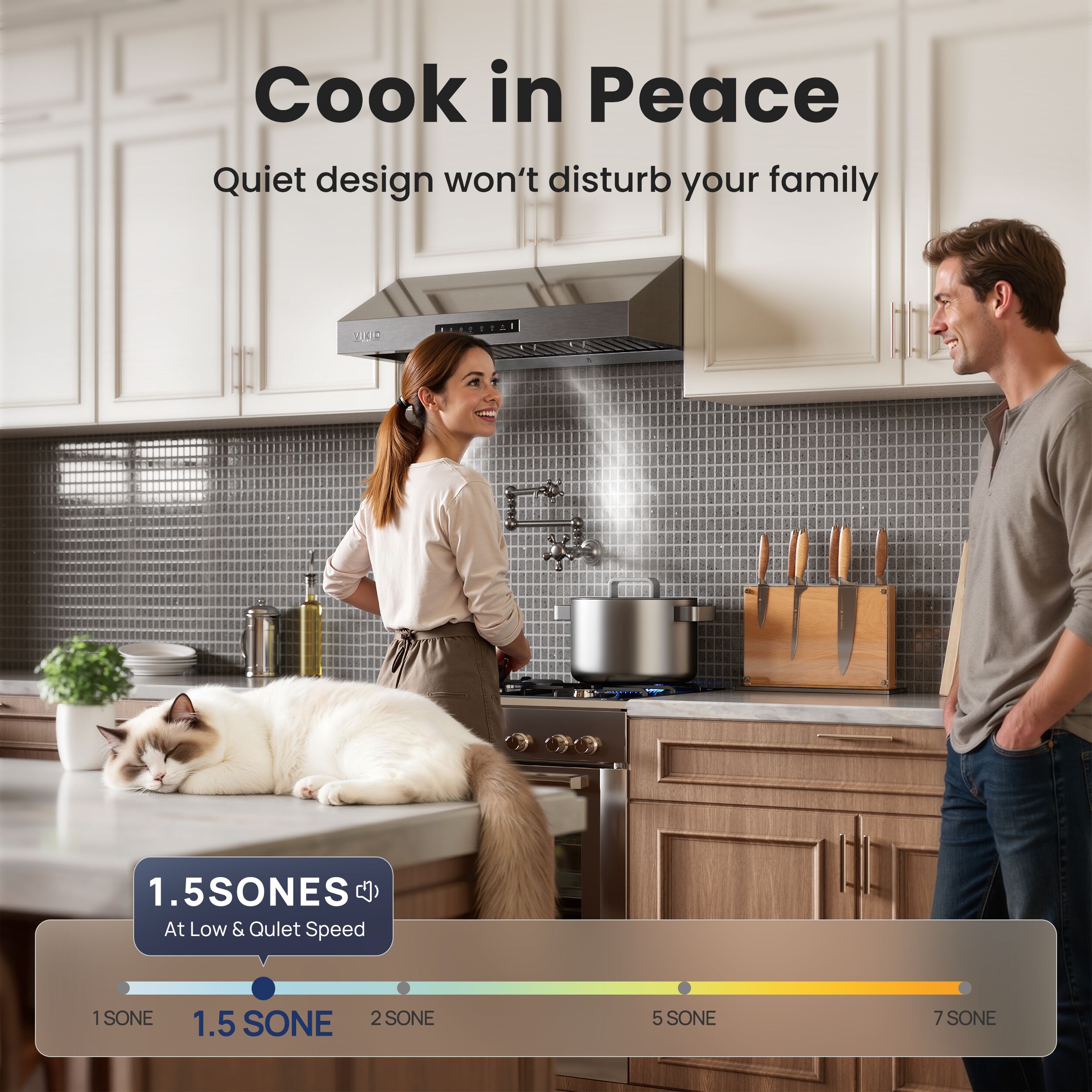 VIKIO P0236H Undercabinet-Range-Hoods - View #7